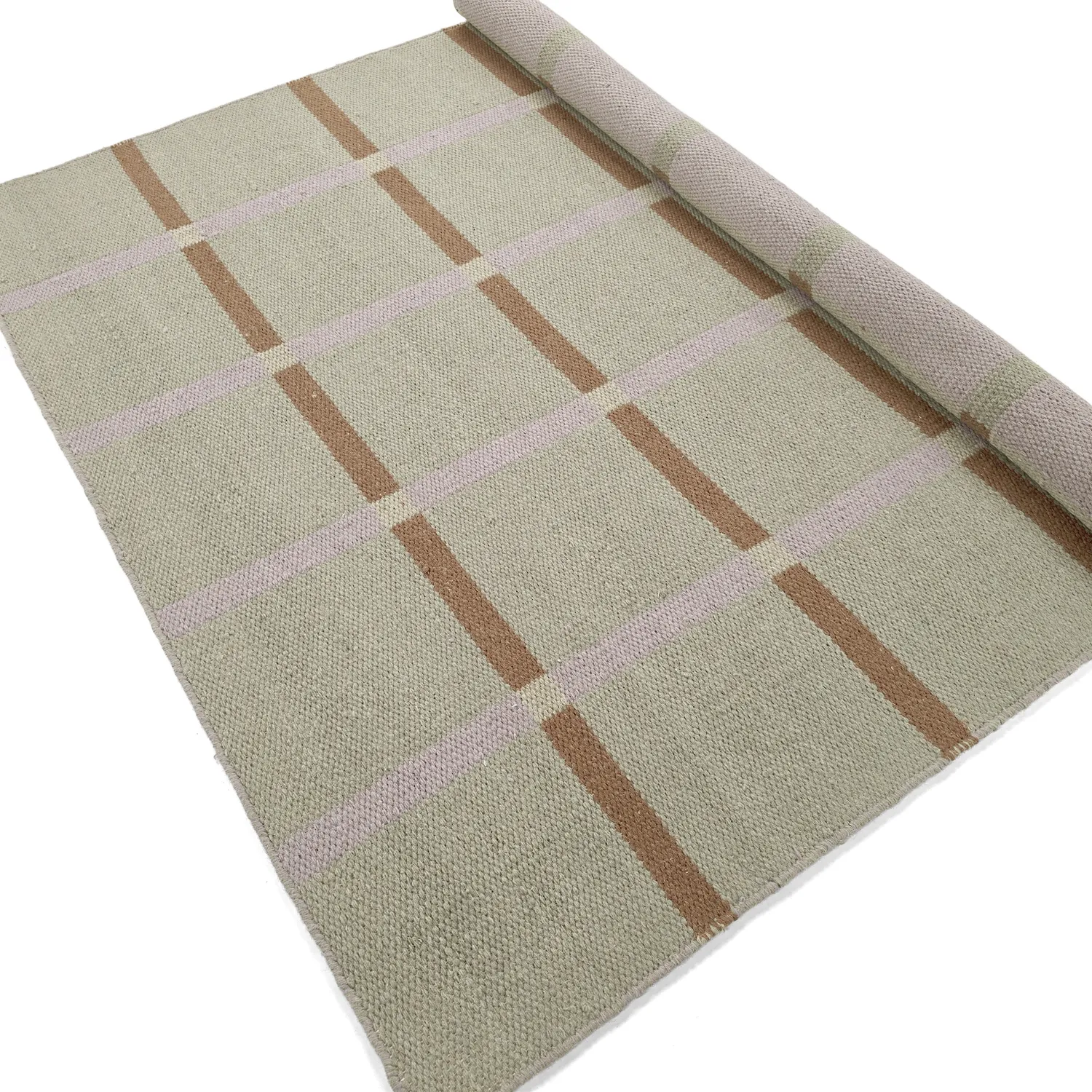 Tappeto In Lana - Gingham (no. 4)