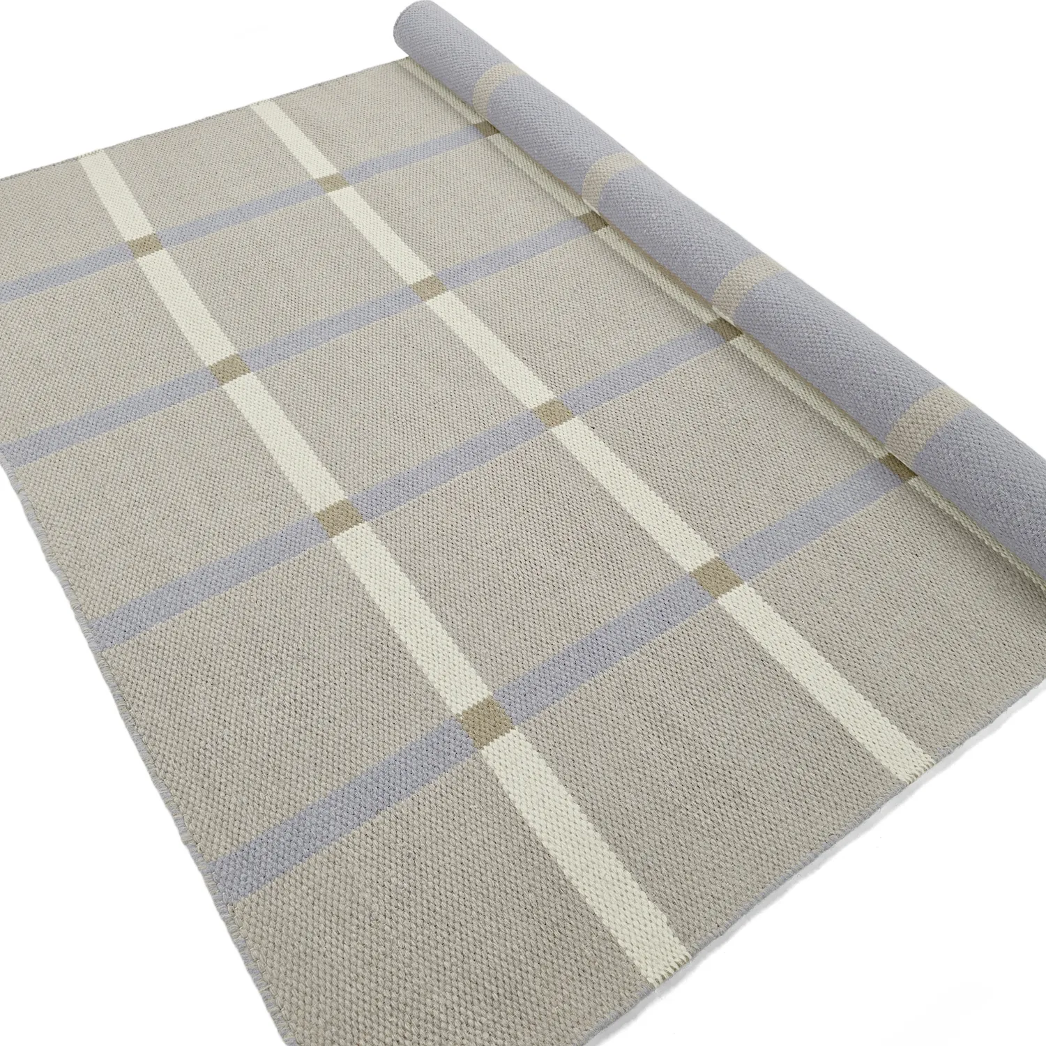 Tappeto In Lana - Gingham (no. 5)