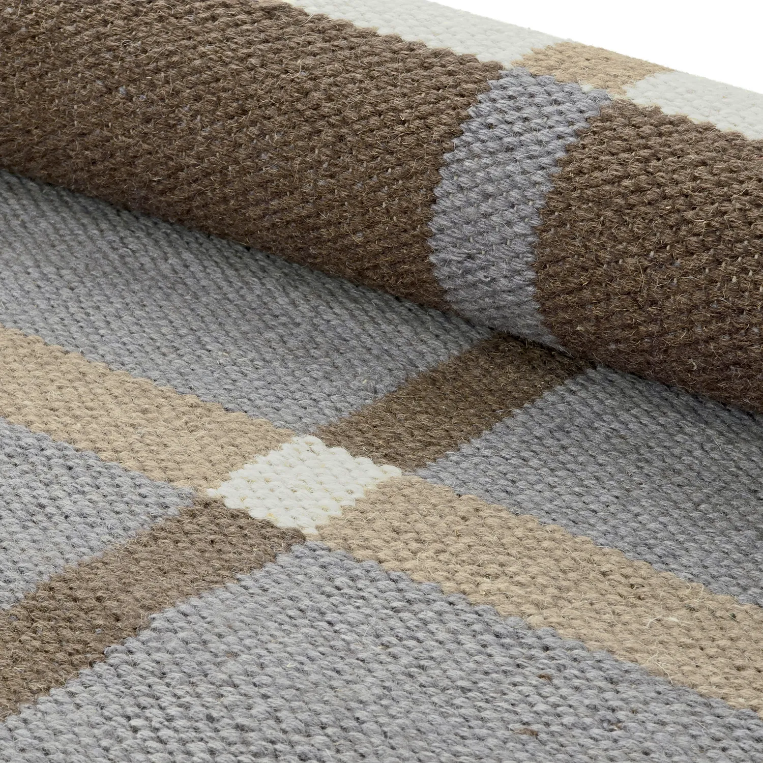 Tappeto In Lana - Gingham (no. 7)