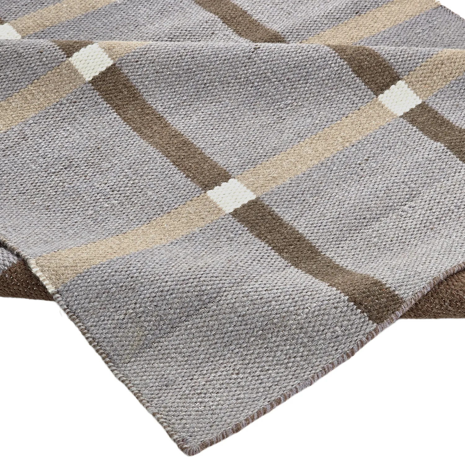 Tappeto In Lana - Gingham (no. 7)