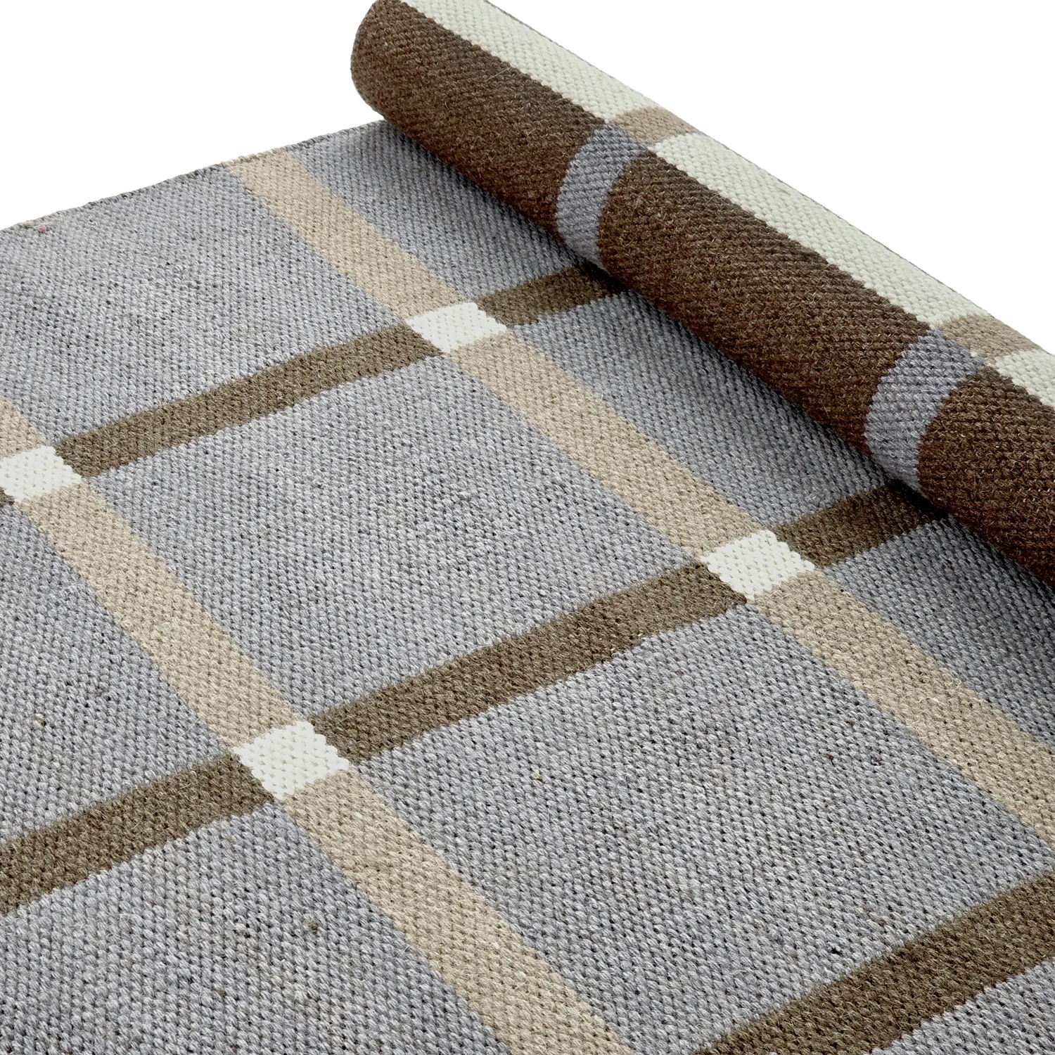 Tappeto In Lana - Gingham (no. 7)