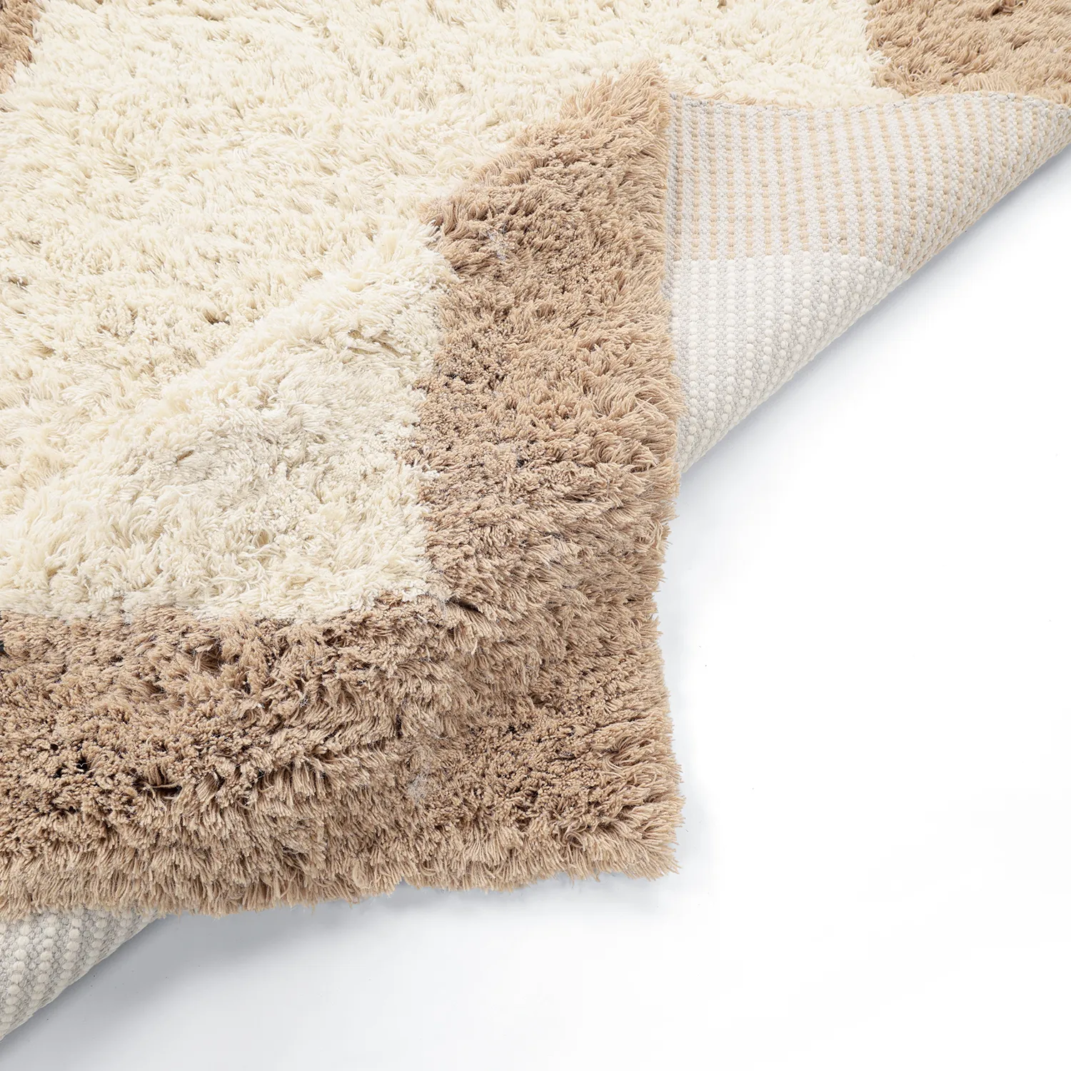 Tappeto In Lana - Khenifra Handknot Wool Premium (crema/beige)
