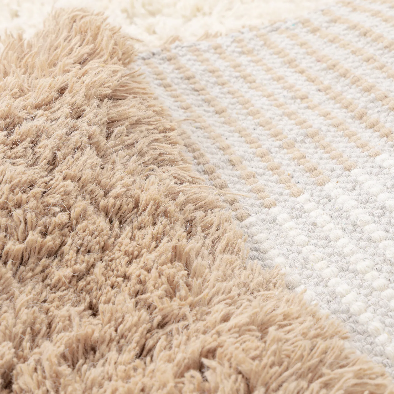 Tappeto In Lana - Khenifra Handknot Wool Premium (crema/beige)