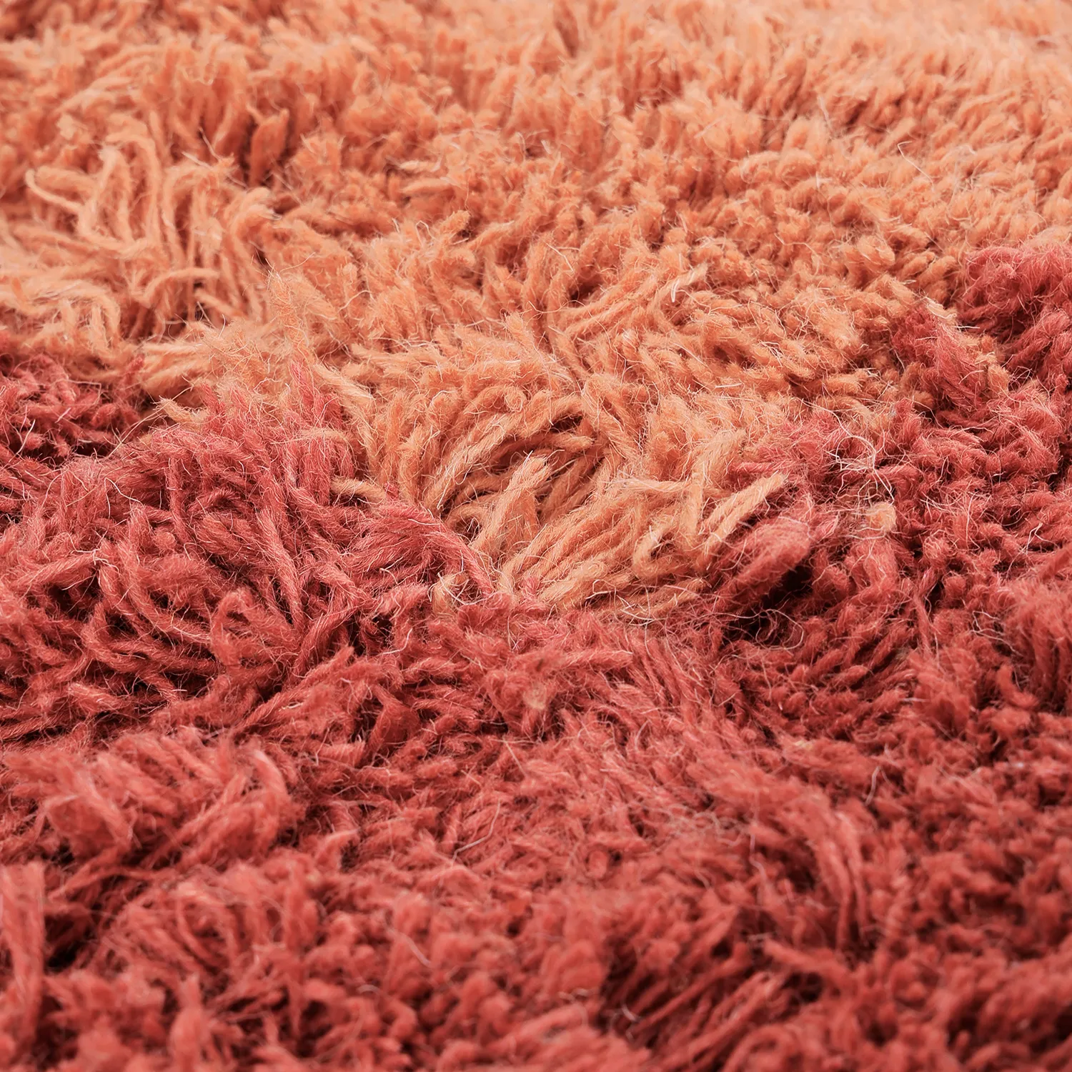 Tappeto In Lana - Khenifra Handknot Wool Premium (arancione/rosso)