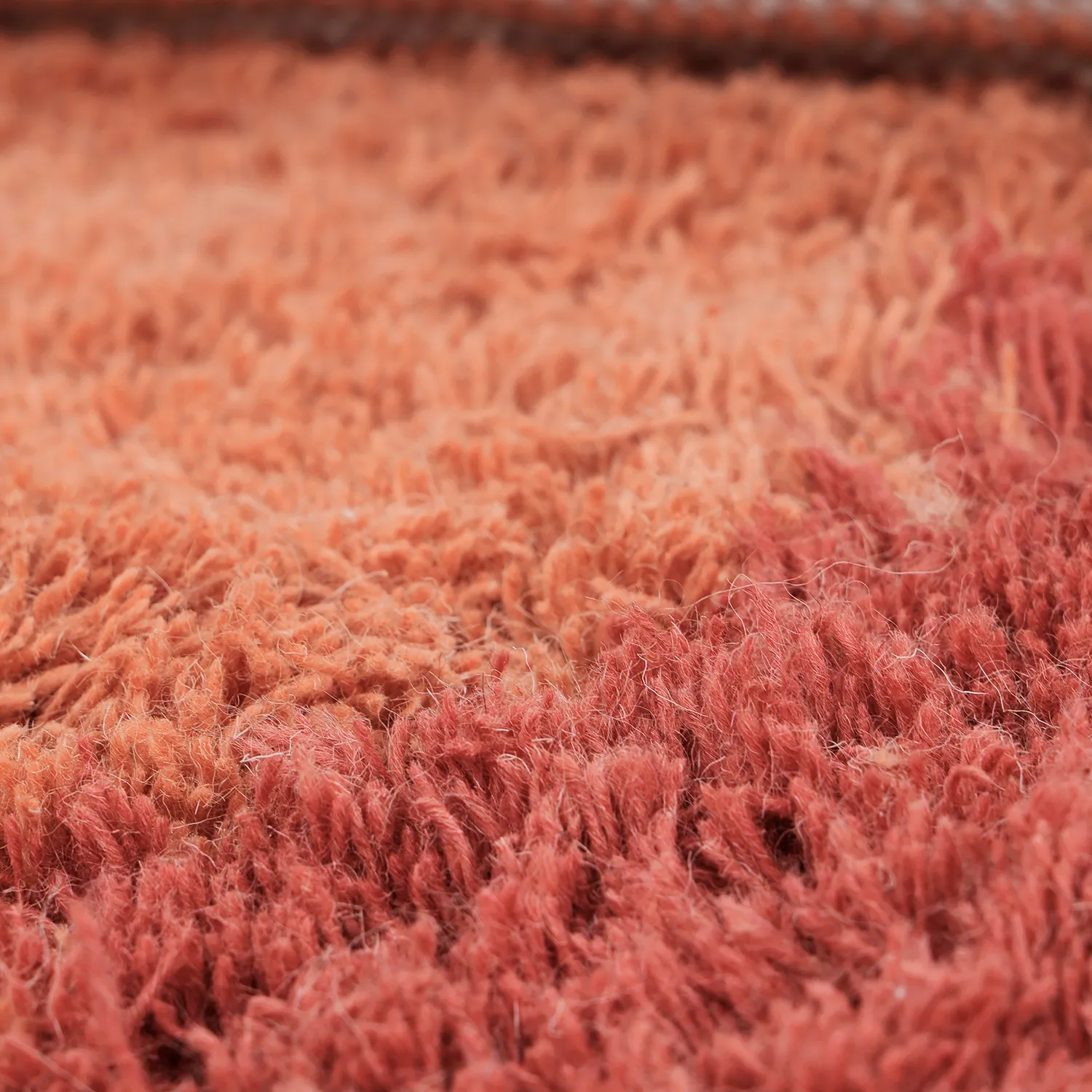 Tappeto In Lana - Khenifra Handknot Wool Premium (arancione/rosso)