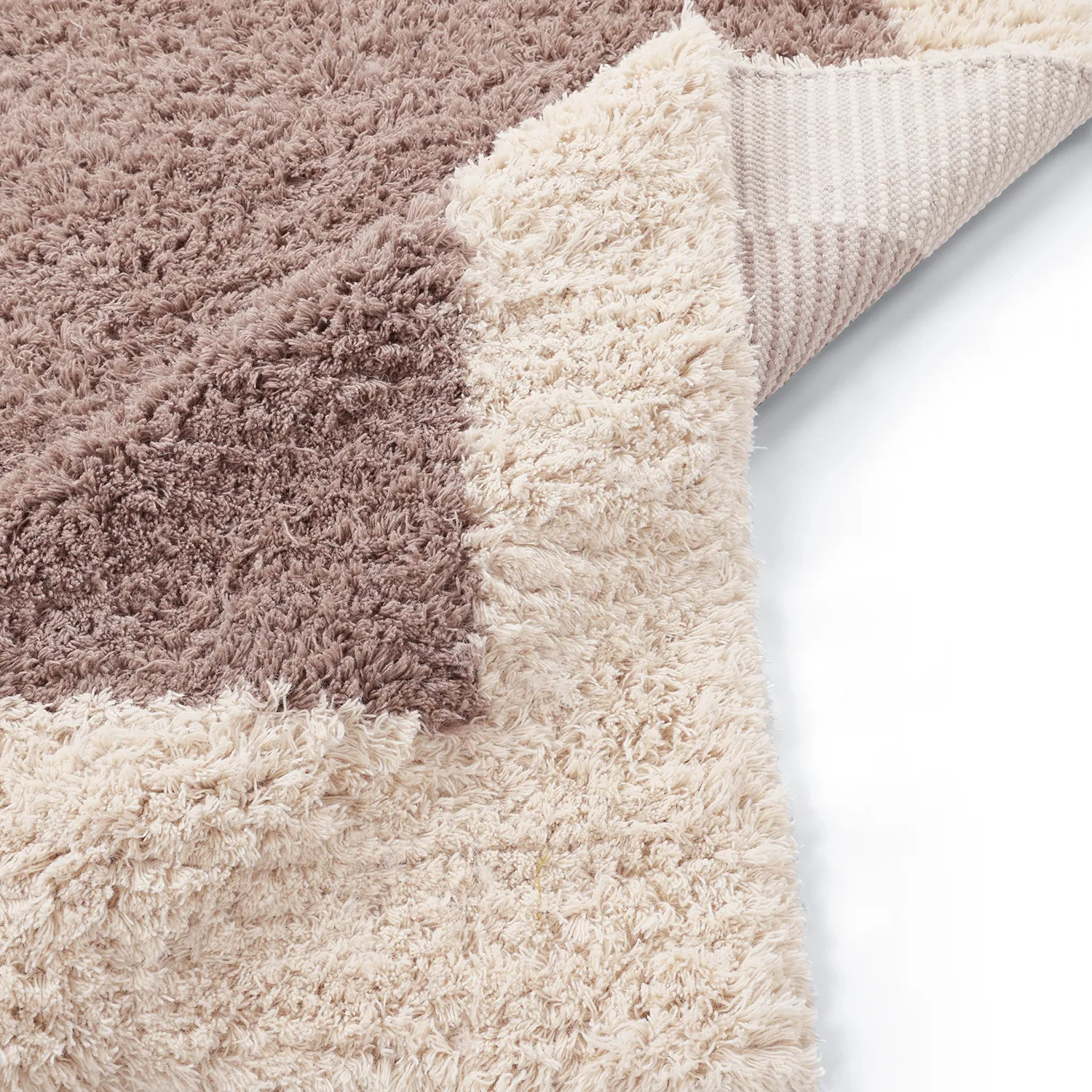 Tappeto In Lana - Khenifra Handknot Wool Premium (tortora/crema)