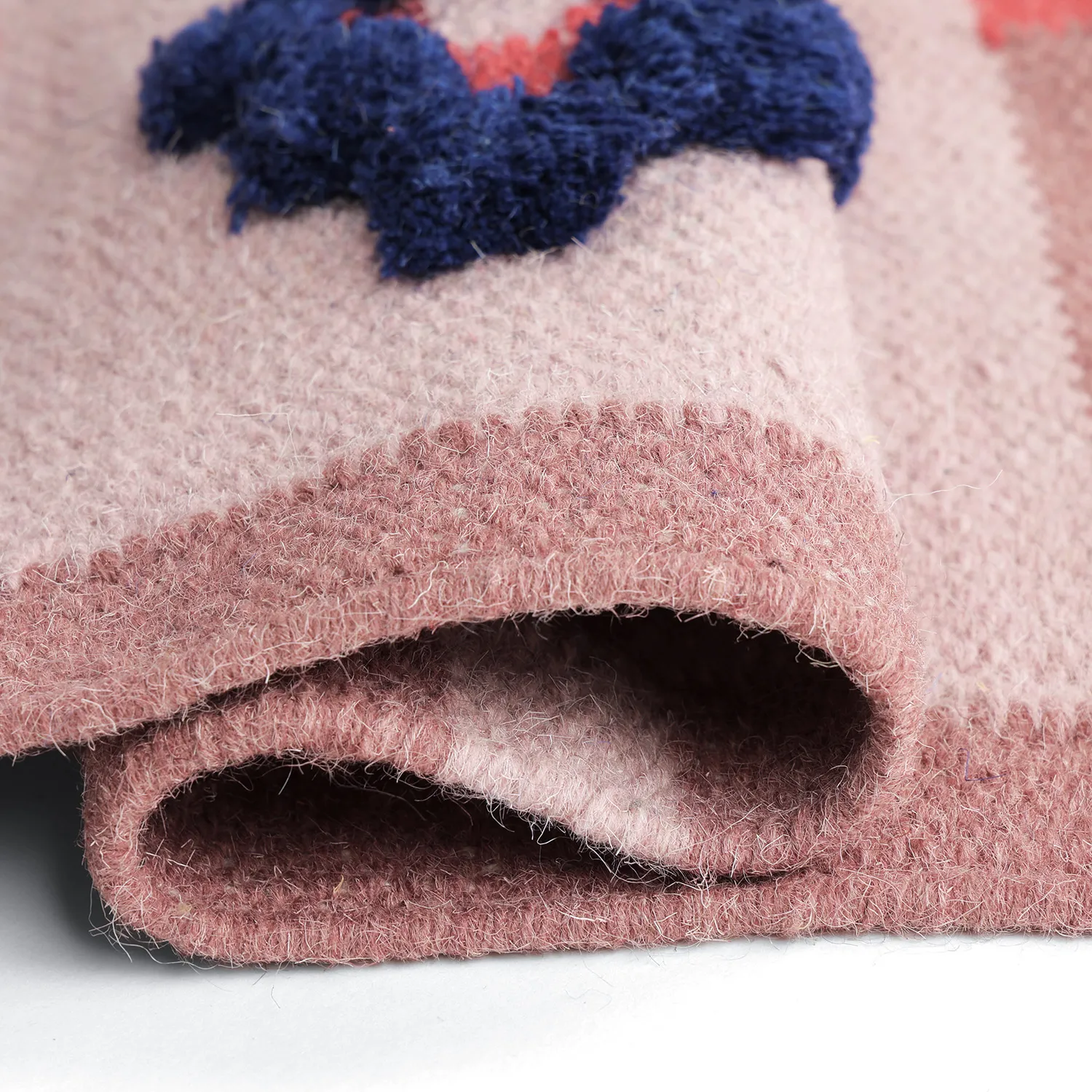 Tappeto In Lana - Lausanne Flatweave Tufted Premium (rosa)