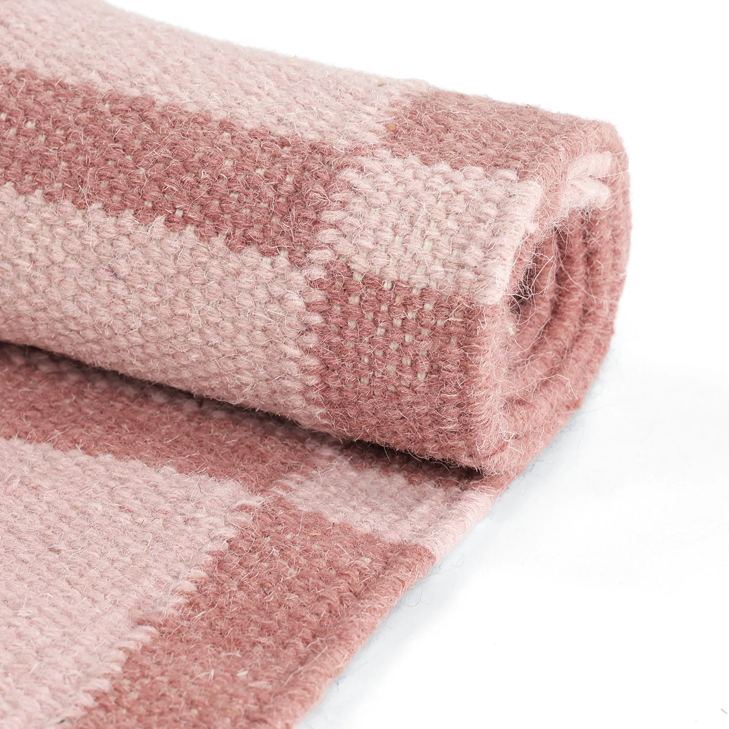 Tappeto In Lana - Lausanne Flatweave Tufted Premium (rosa)