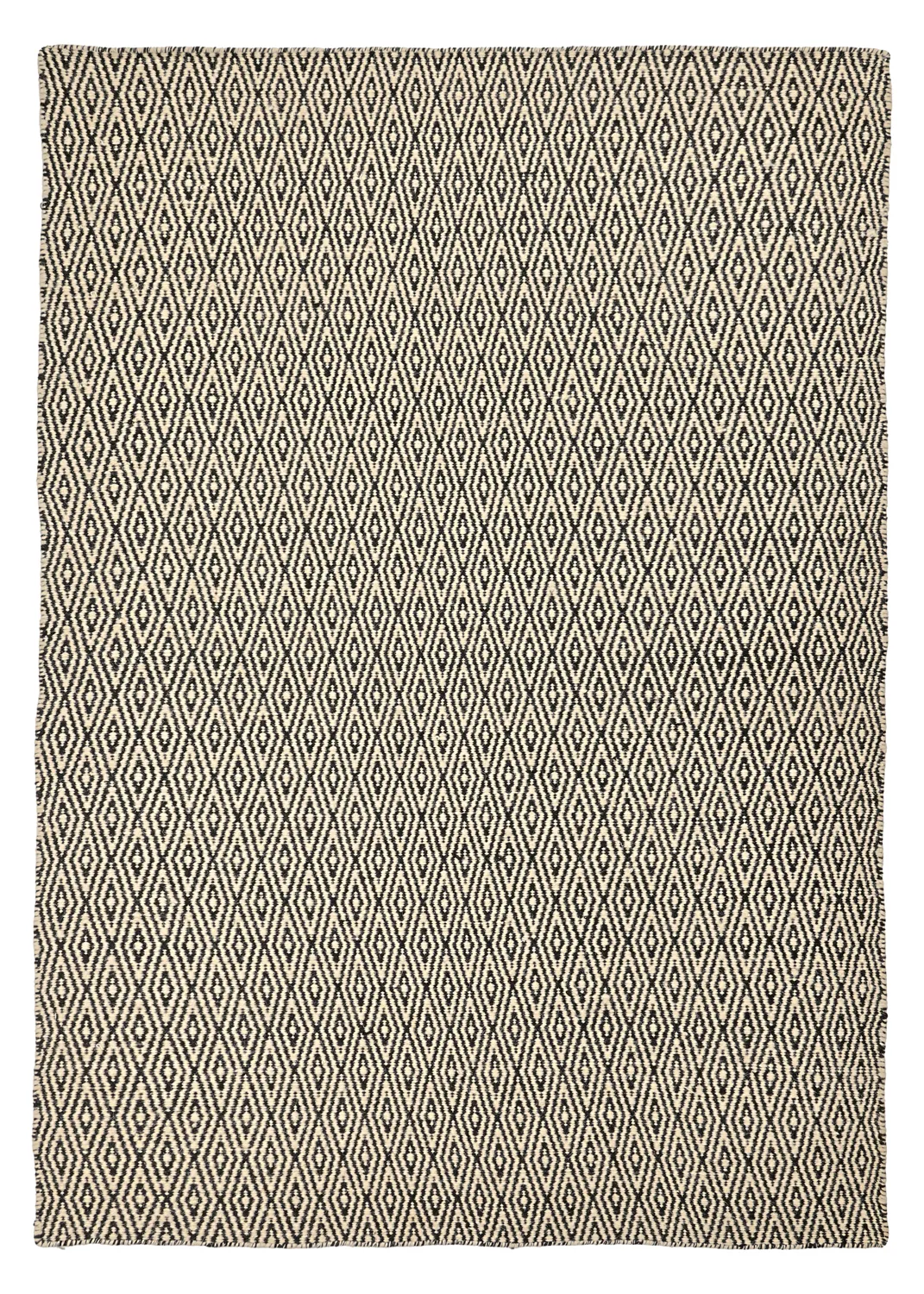 Tappeto In Lana - Monastir (bianco/nero)