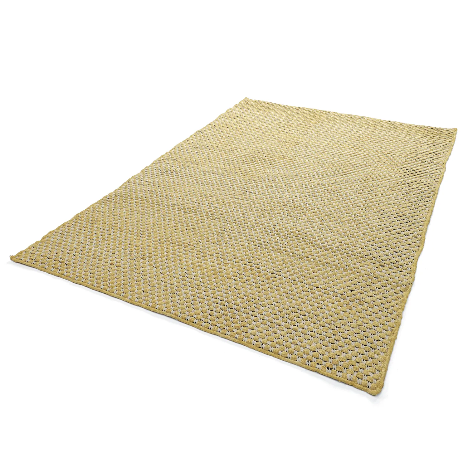 Tappeto In Lana - Ovelia (giallo/bianco)