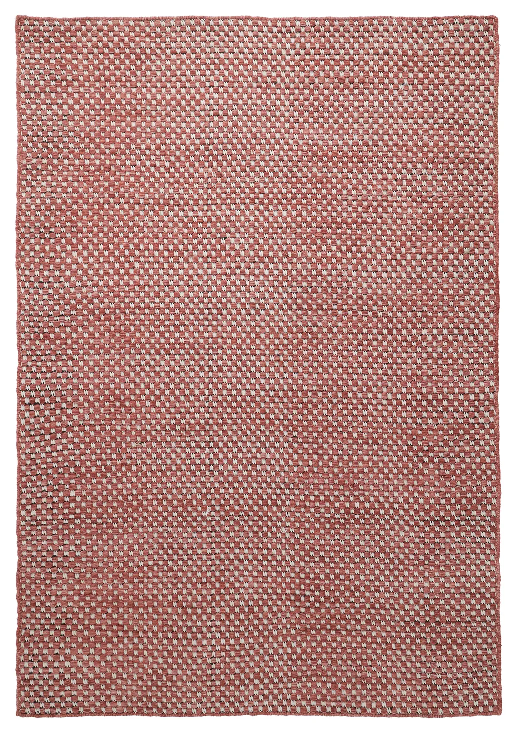 Tappeto In Lana - Ovelia (terracotta/bianco)