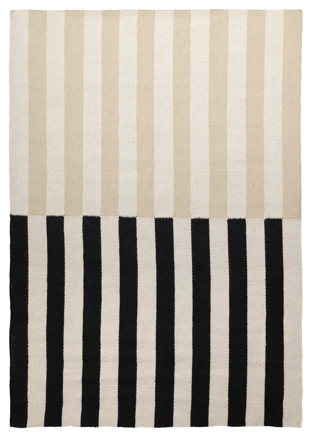 Tappeto In Lana - Peniche (crema/beige)