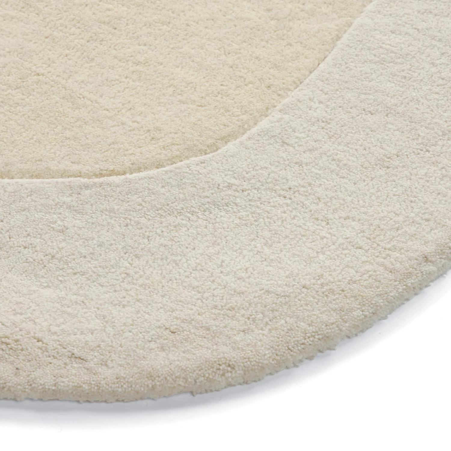 Tappeto In Lana - Puri Hand Tufted Wool Premium (crema/bianco)