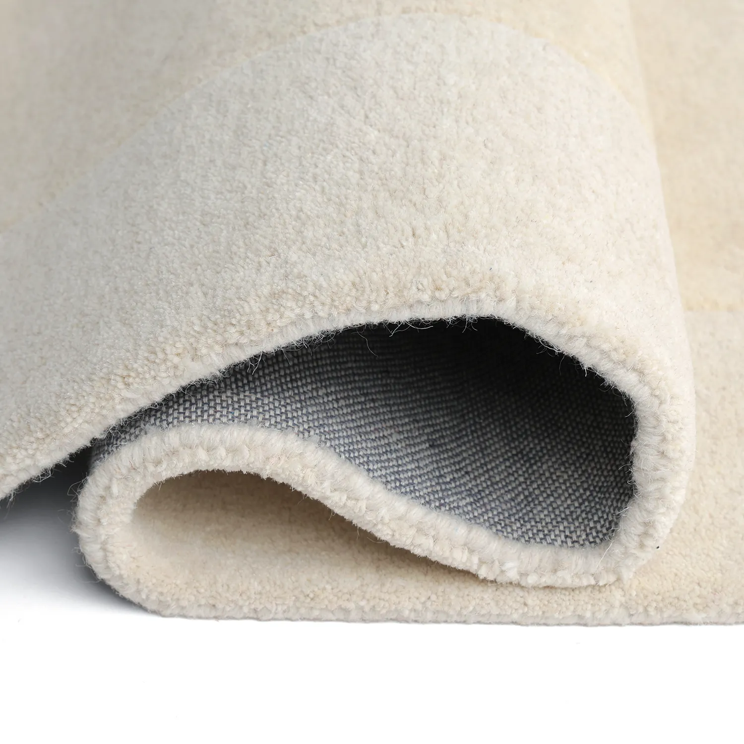 Tappeto In Lana - Puri Hand Tufted Wool Premium (crema/bianco)