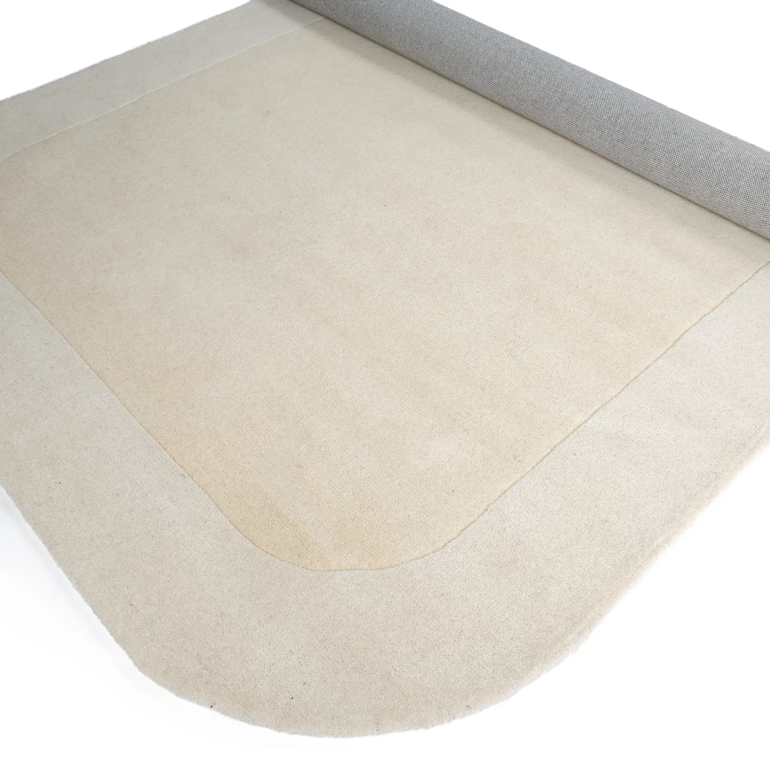 Tappeto In Lana - Puri Hand Tufted Wool Premium (crema/bianco)