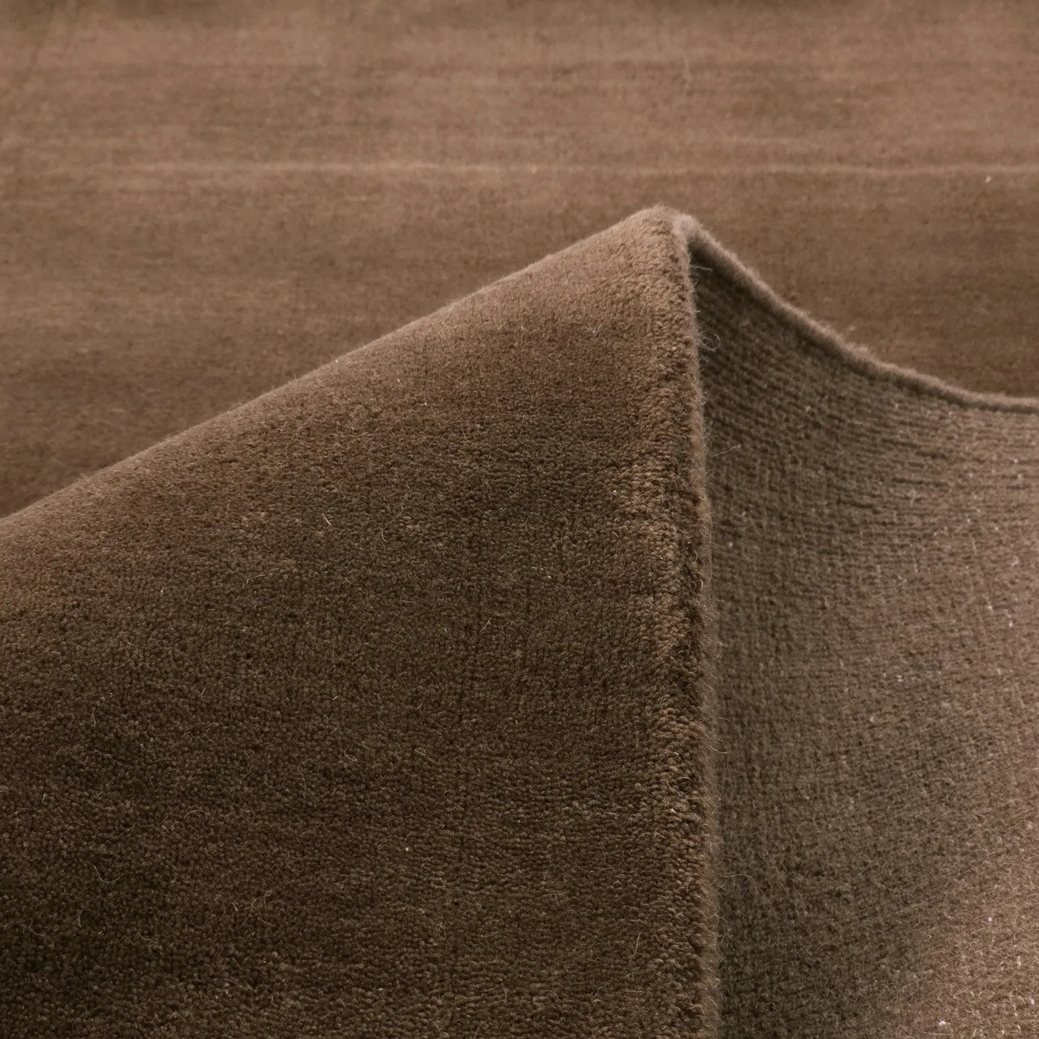 Tappeto In Lana - Rozel Handloom Wool Premium (marrone)