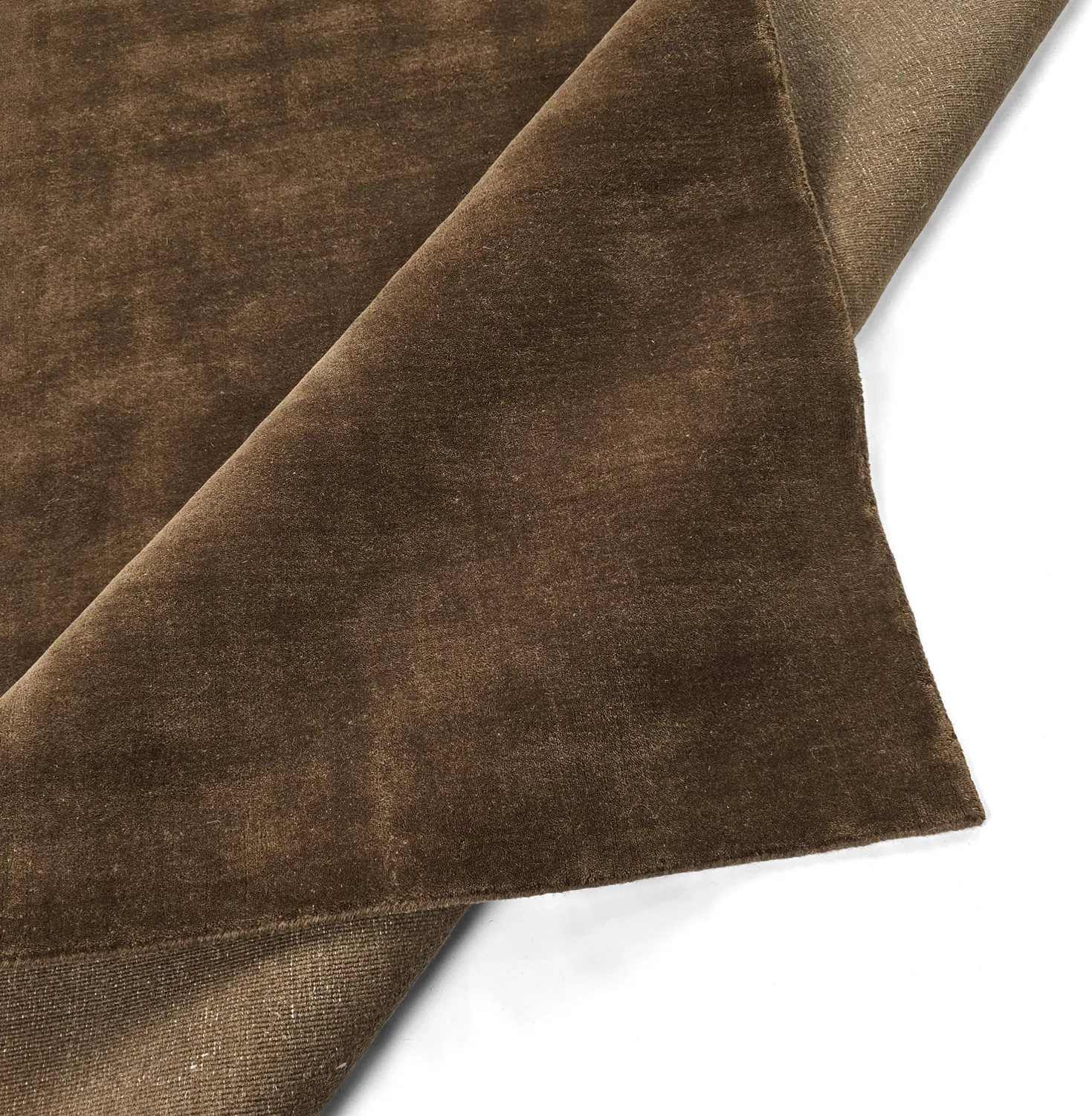 Tappeto In Lana - Rozel Handloom Wool Premium (marrone)