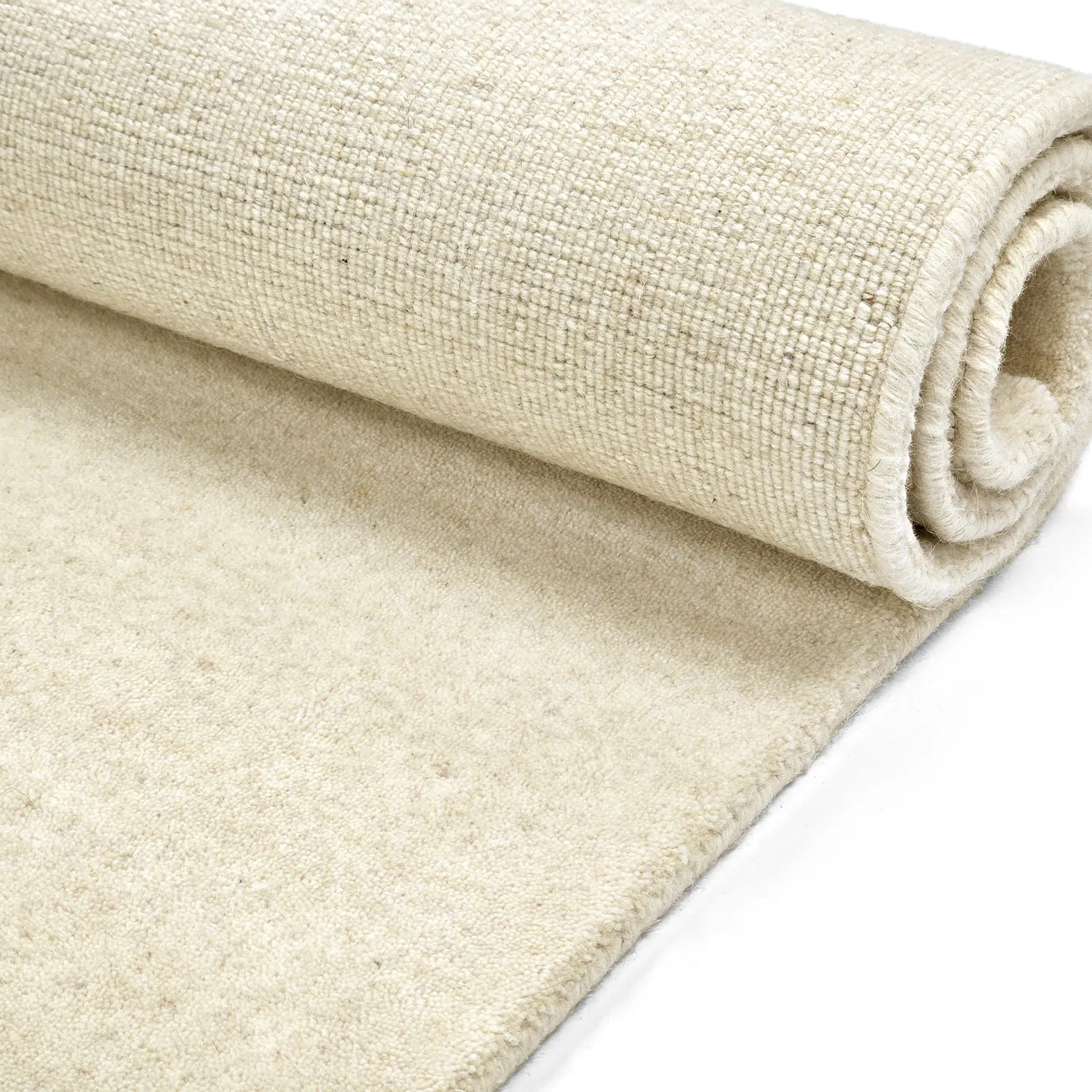 Tappeto In Lana - Rozel Handloom Wool Premium (crema)