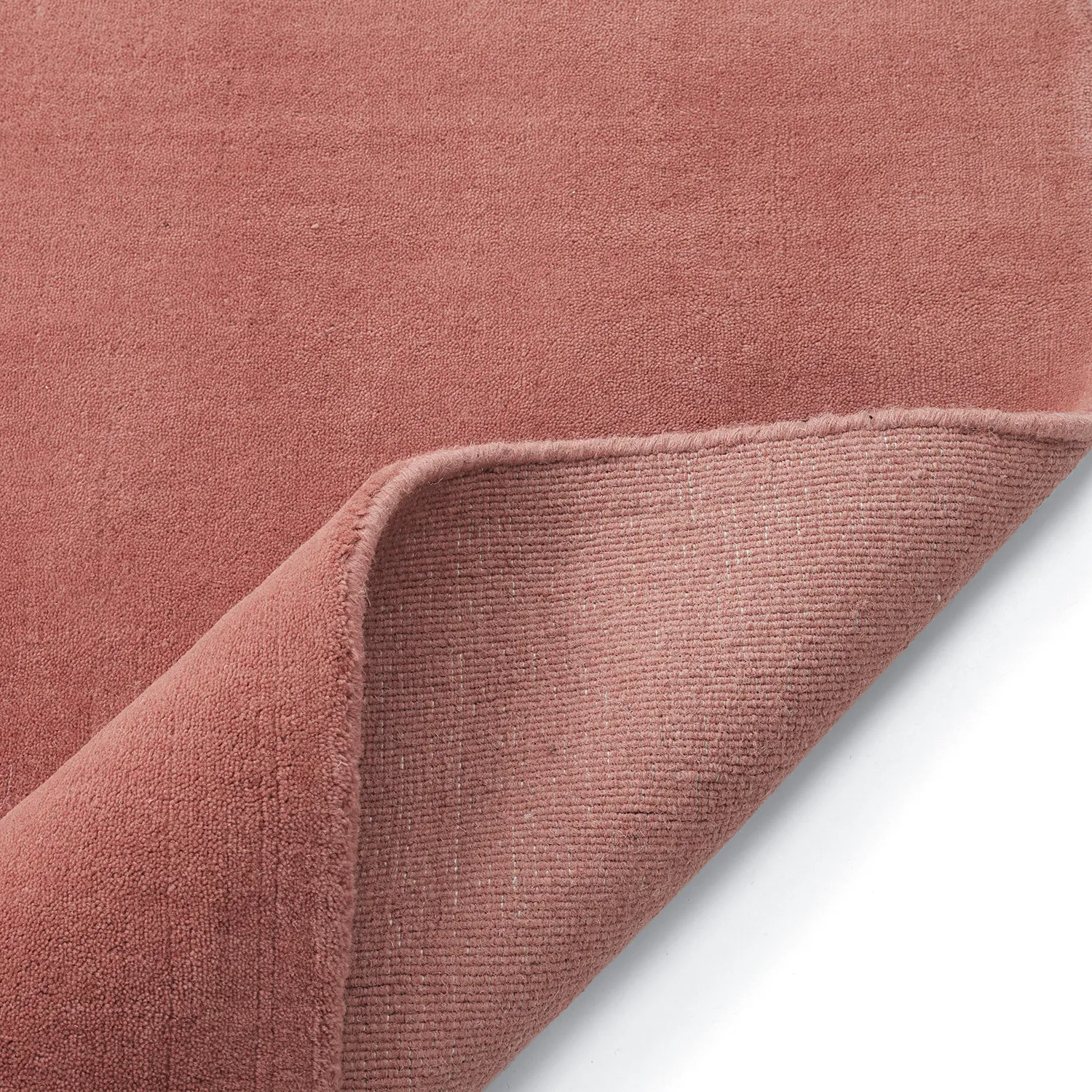 Tappeto In Lana - Rozel Handloom Wool Premium (rosso polveroso)