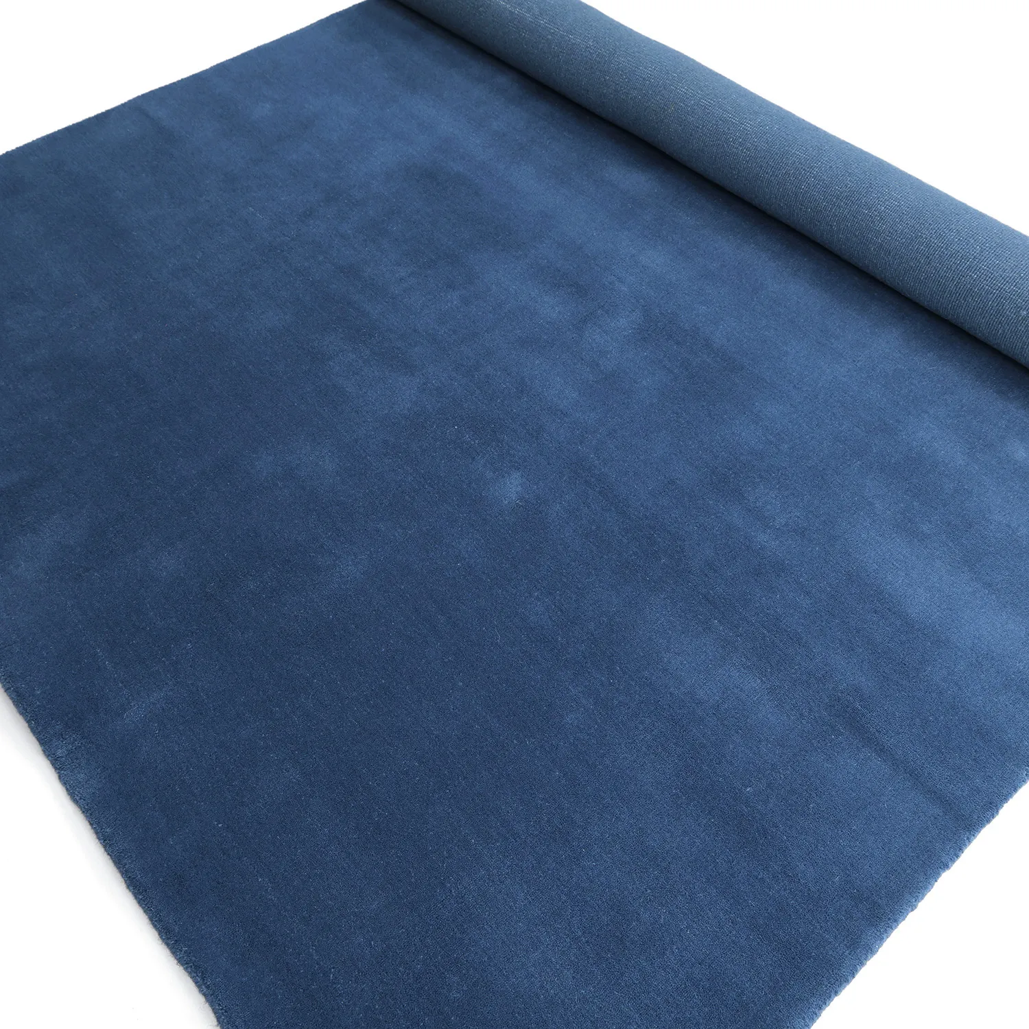 Tappeto In Lana - Rozel Handloom Wool Premium (blu navy)