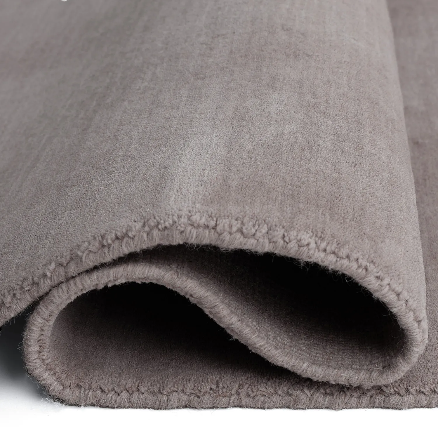 Tappeto In Lana - Rozel Handloom Wool Premium (taupe chiaro)