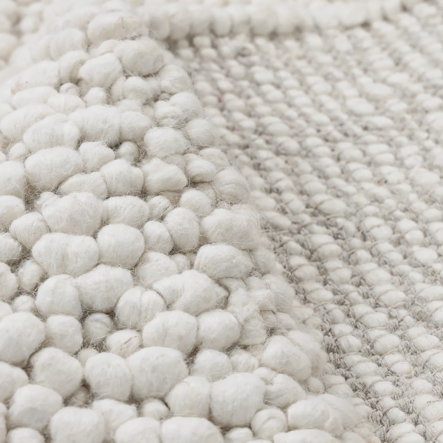 Tappeto In Lana - Sala Irregular Wool Bubble (crema)