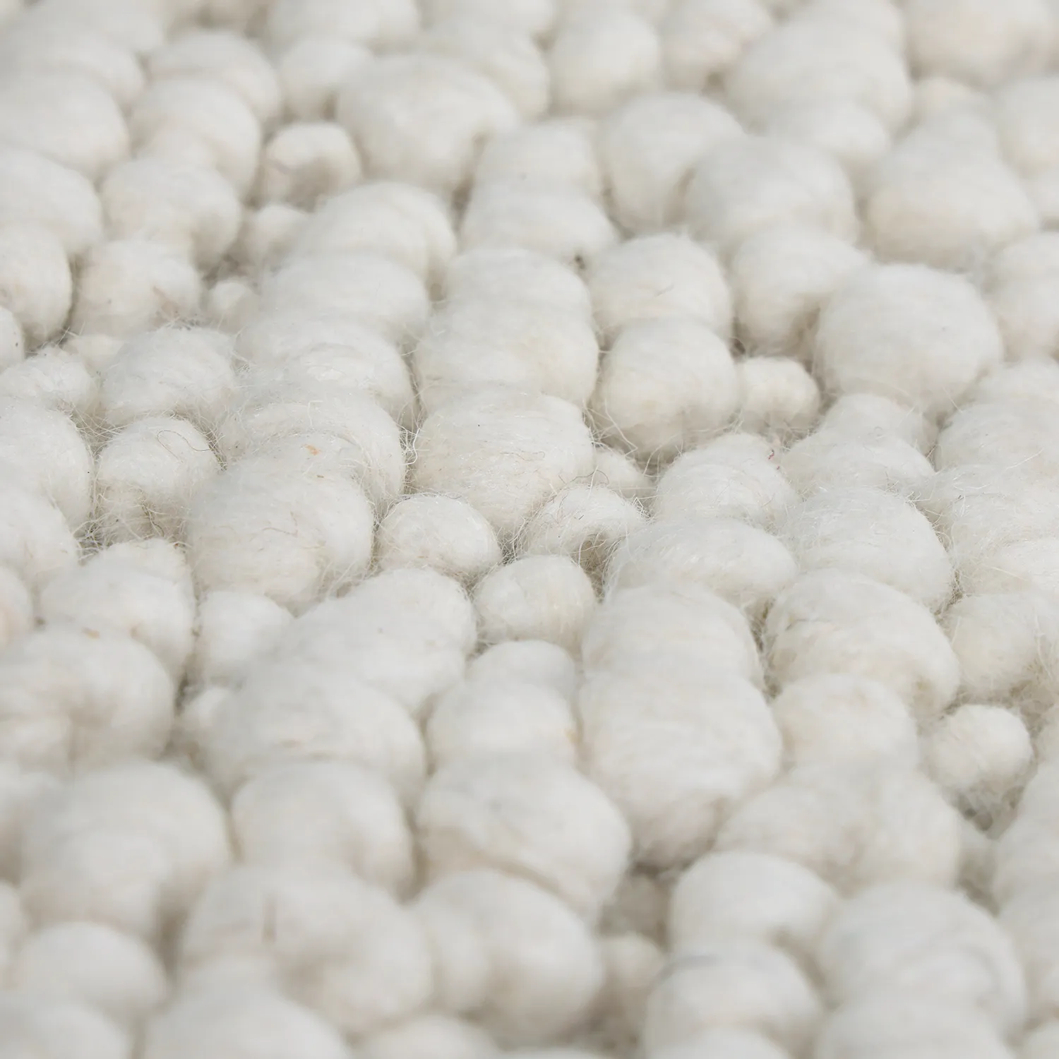 Tappeto In Lana - Sala Irregular Wool Bubble (crema)
