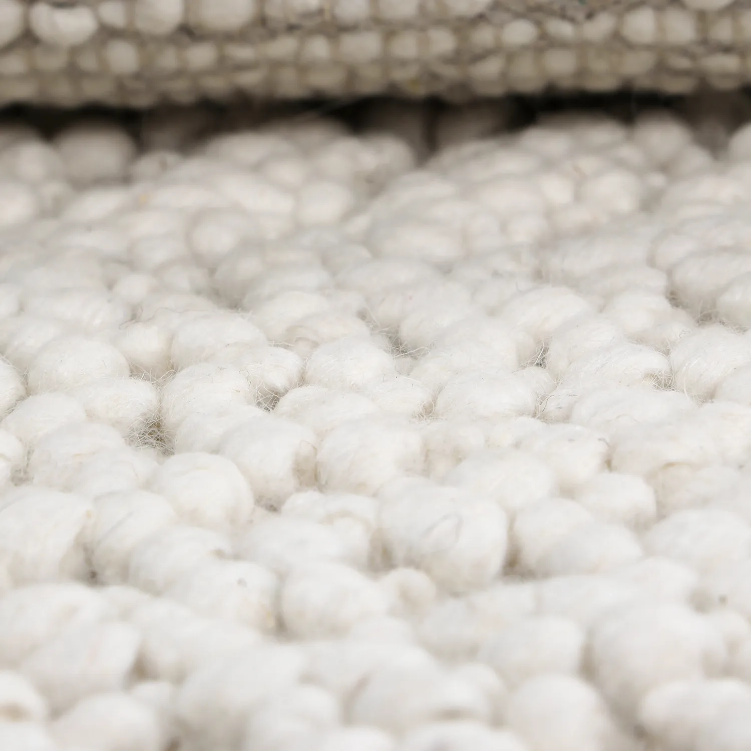 Tappeto In Lana - Sala Irregular Wool Bubble (crema)