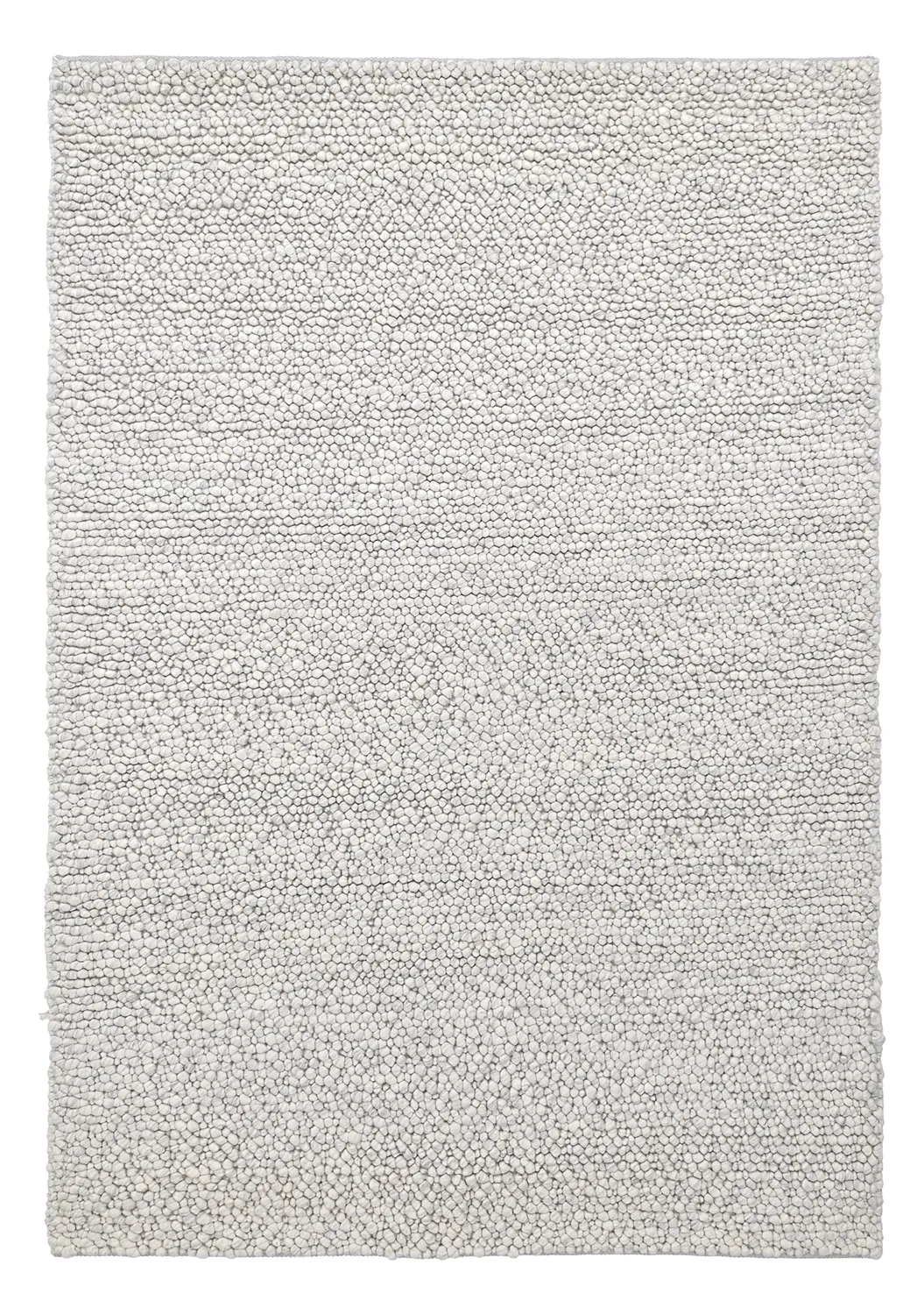 Tappeto In Lana - Sala Irregular Wool Bubble (grigio chiaro mélange)