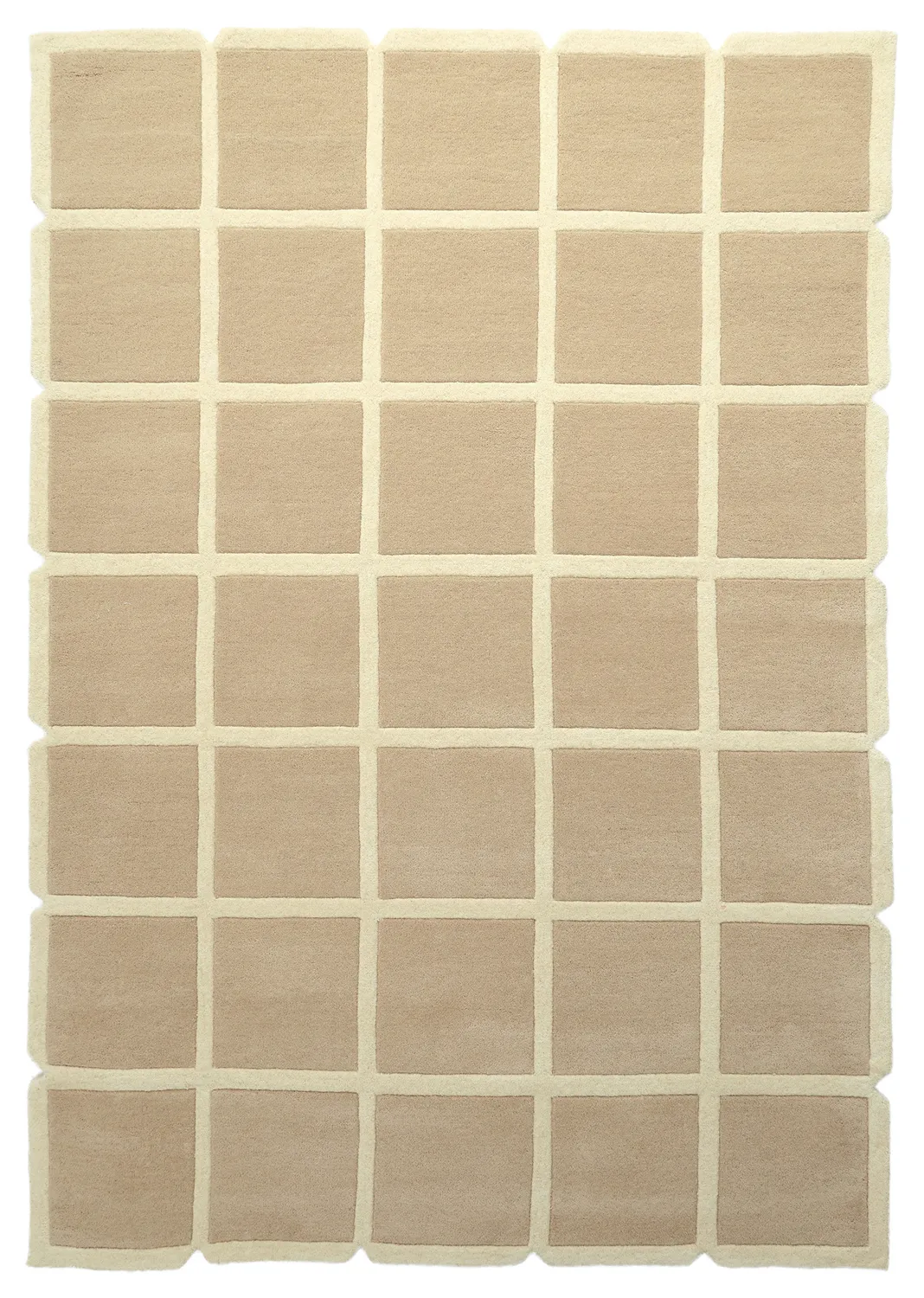 Tappeto In Lana - Syl Hand Tufted Wool Premium (beige/crema)
