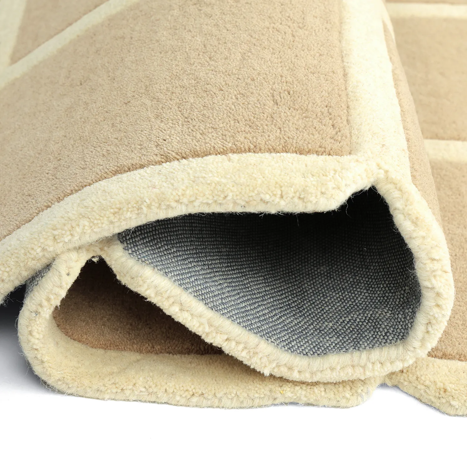 Tappeto In Lana - Syl Hand Tufted Wool Premium (beige/crema)