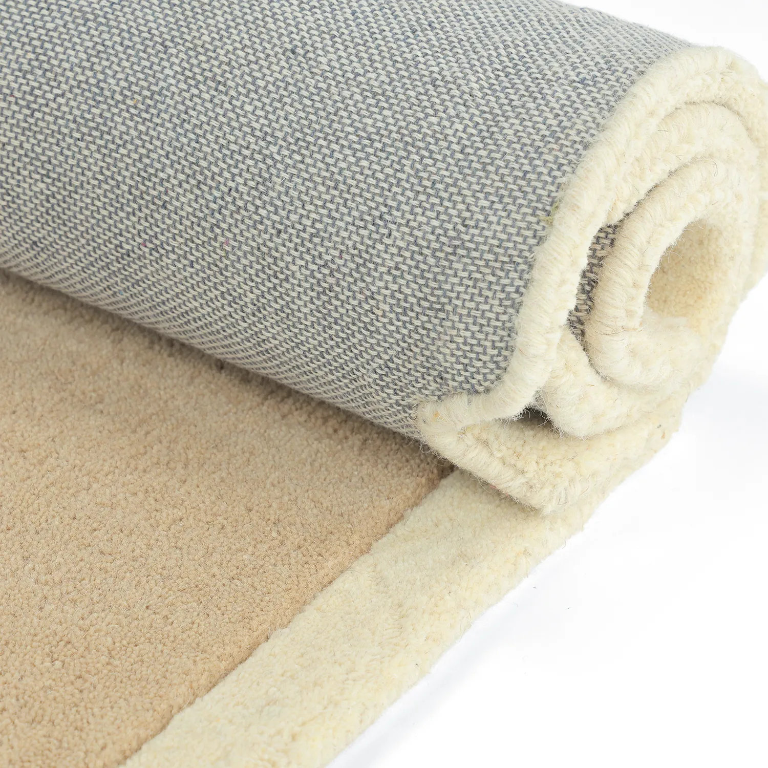 Tappeto In Lana - Syl Hand Tufted Wool Premium (beige/crema)