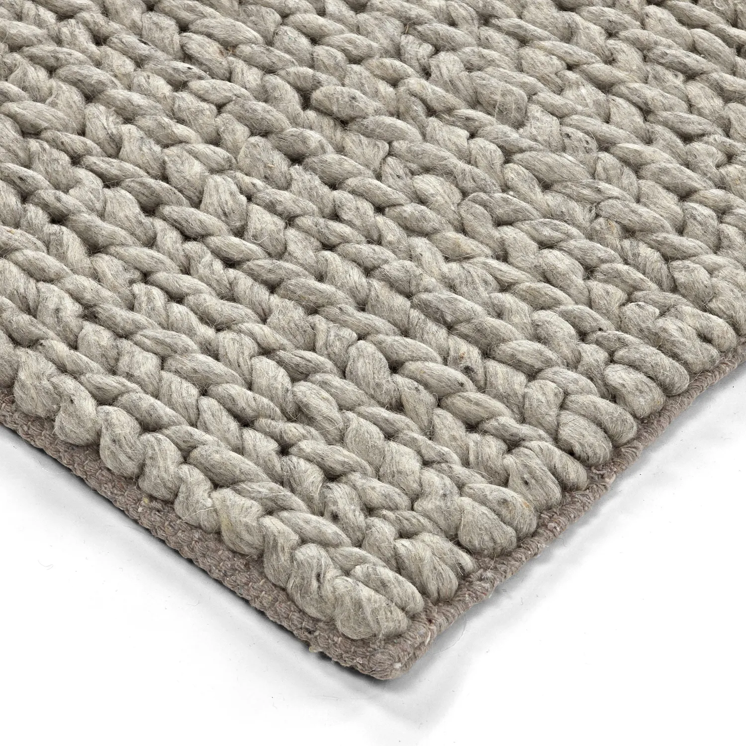 Tappeto In Lana - Talvia Braided Wool (grigio)