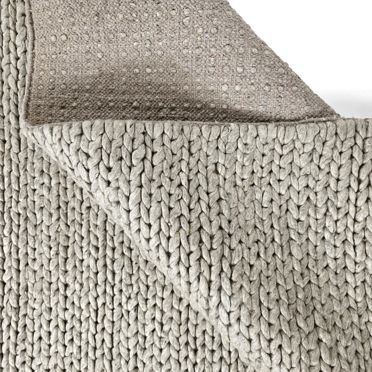 Tappeto In Lana - Talvia Braided Wool (grigio)