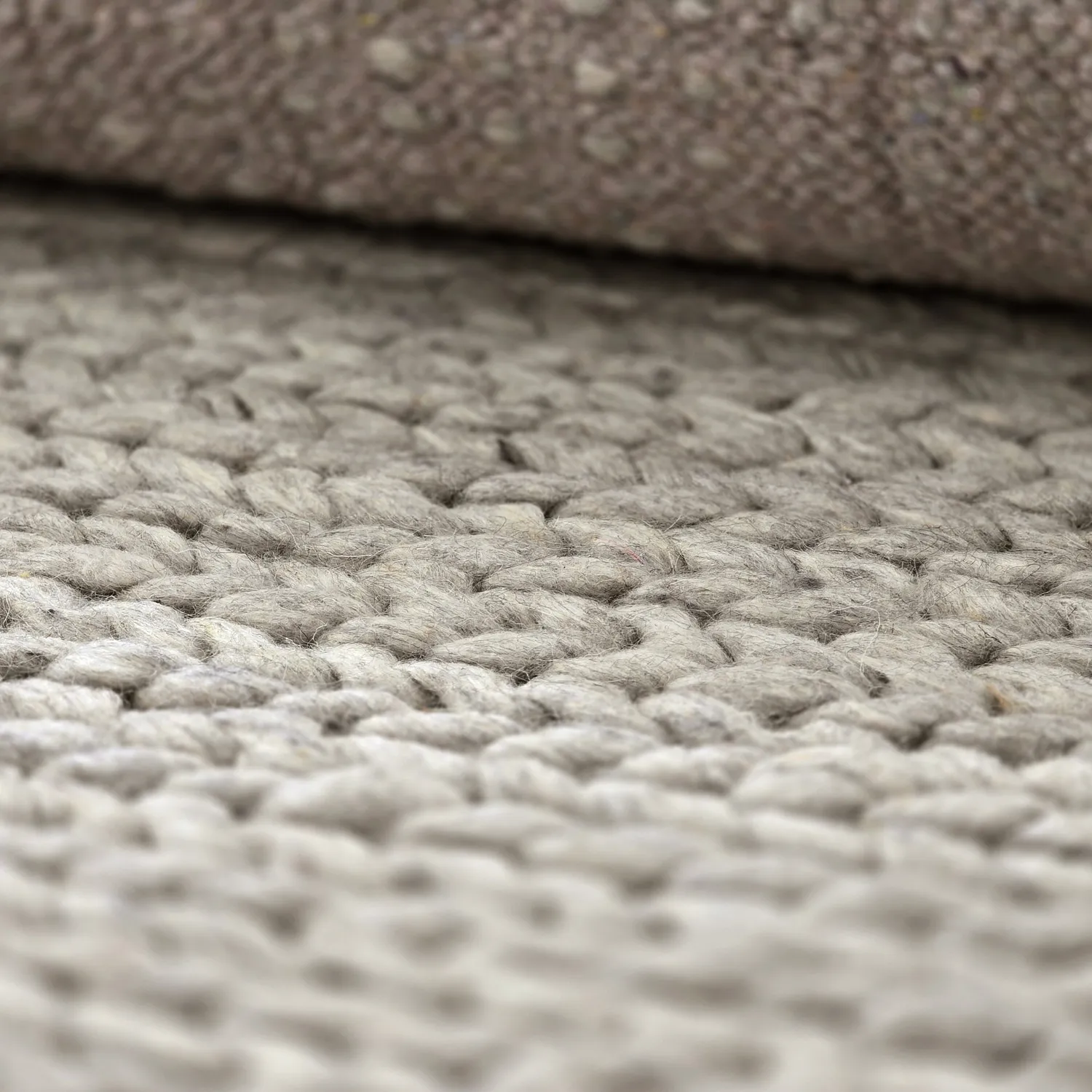 Tappeto In Lana - Talvia Braided Wool (grigio)
