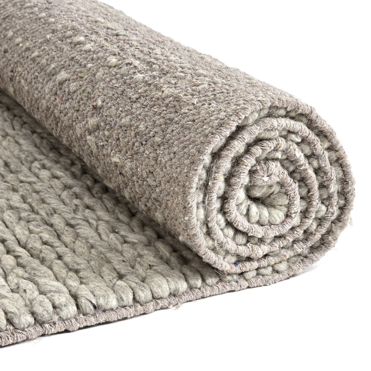 Tappeto In Lana - Talvia Braided Wool (grigio)