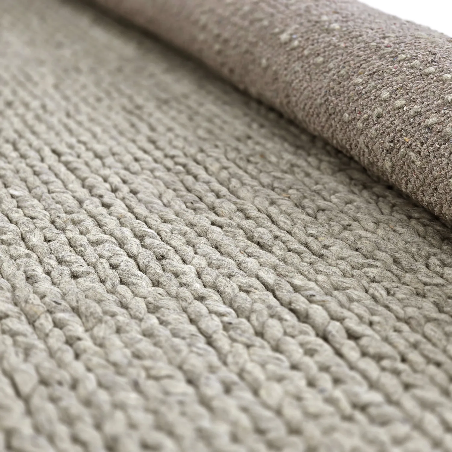 Tappeto In Lana - Talvia Braided Wool (grigio)