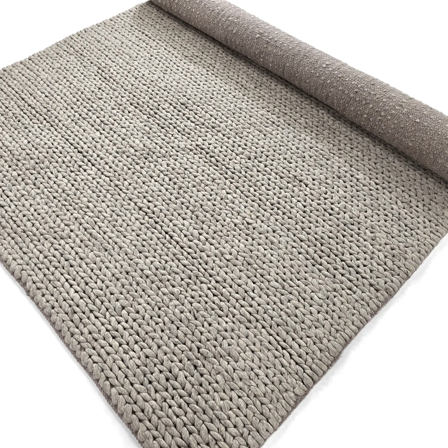 Tappeto In Lana - Talvia Braided Wool (grigio)