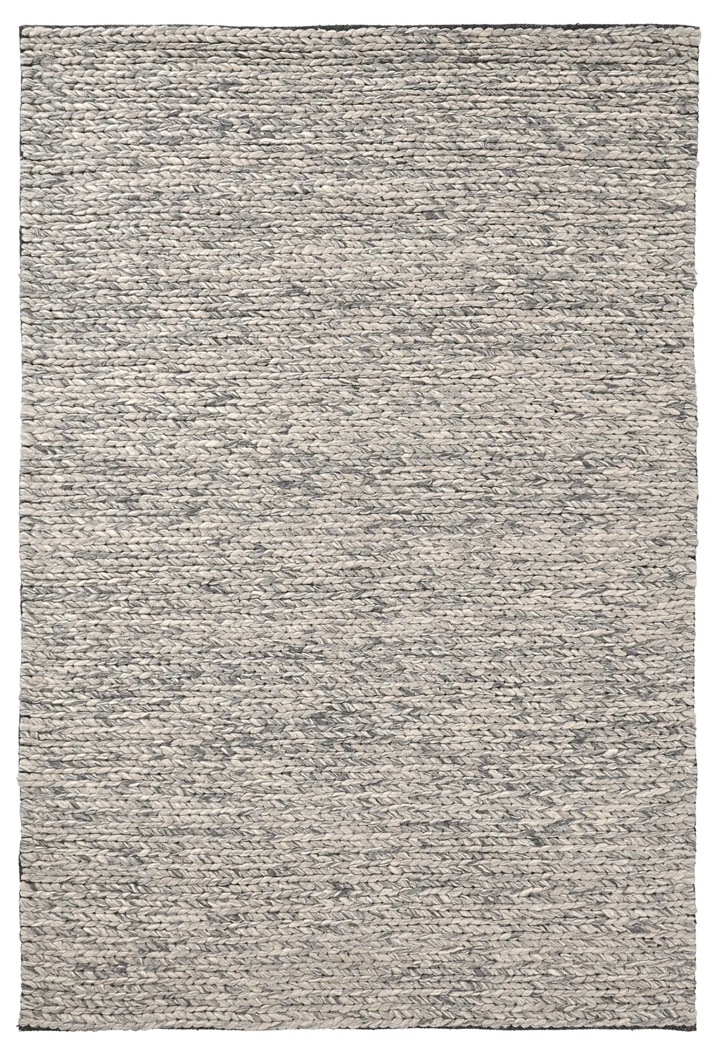 Tappeto In Lana - Talvia Braided Wool (grigio scuro)