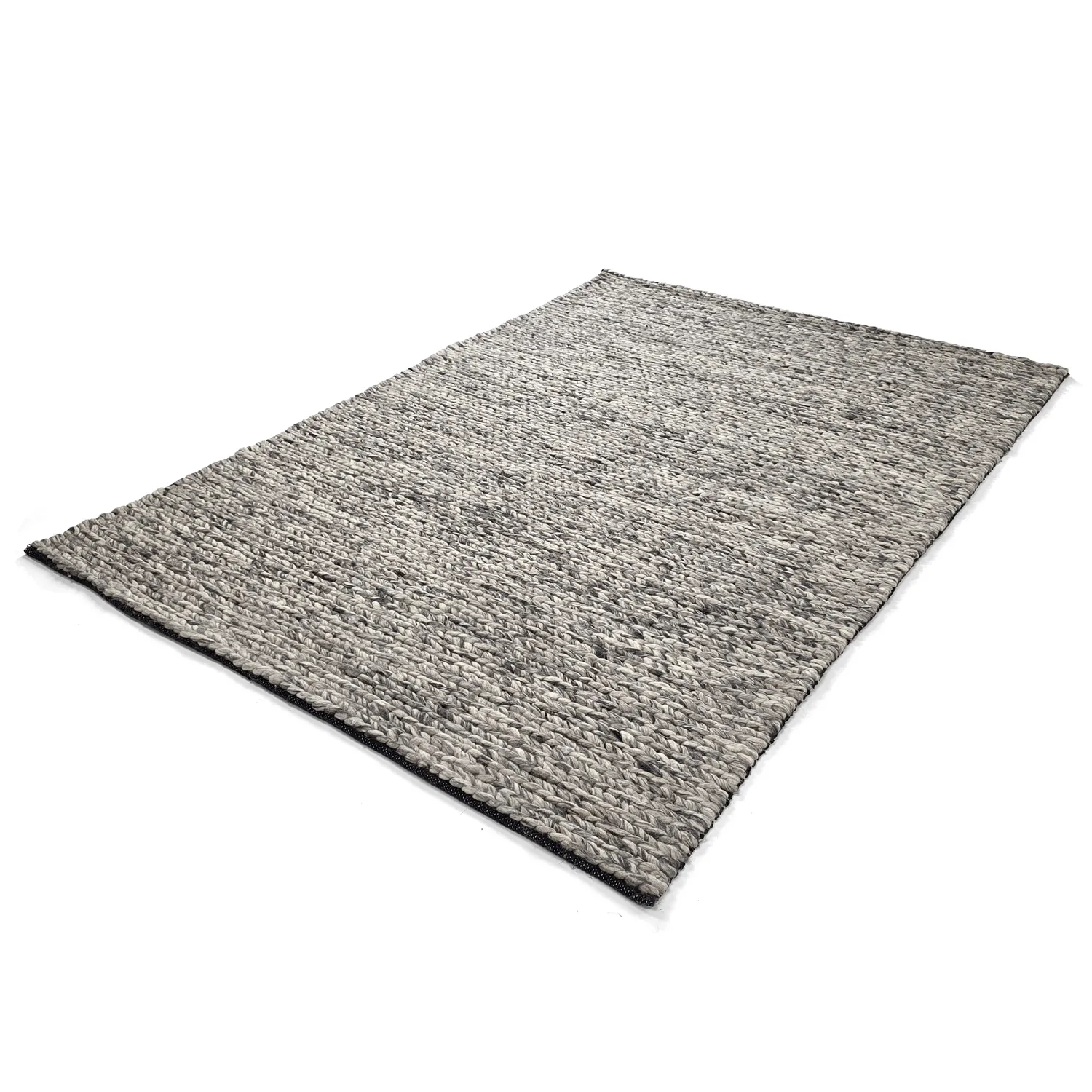Tappeto In Lana - Talvia Braided Wool (grigio scuro)