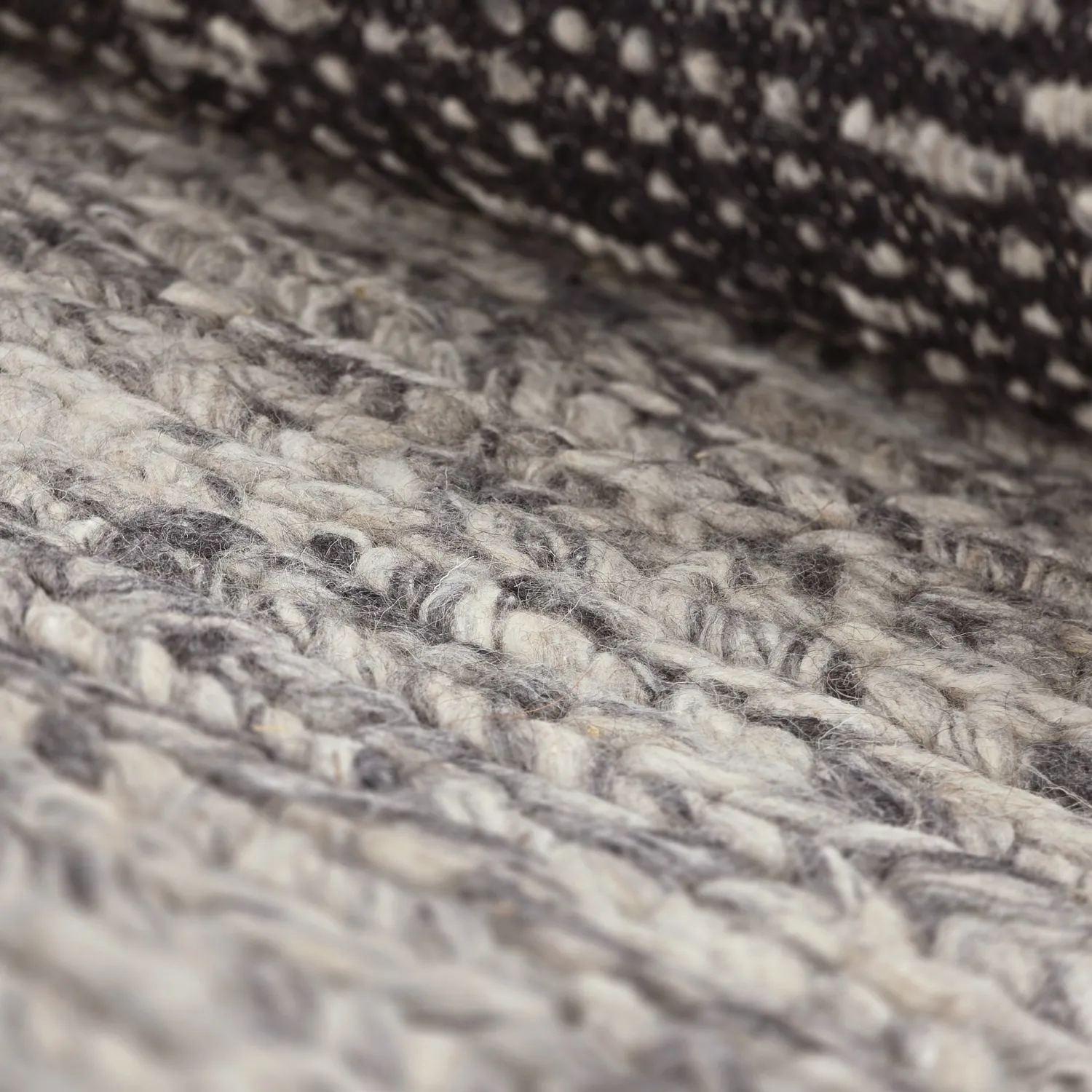 Tappeto In Lana - Talvia Braided Wool (grigio scuro)