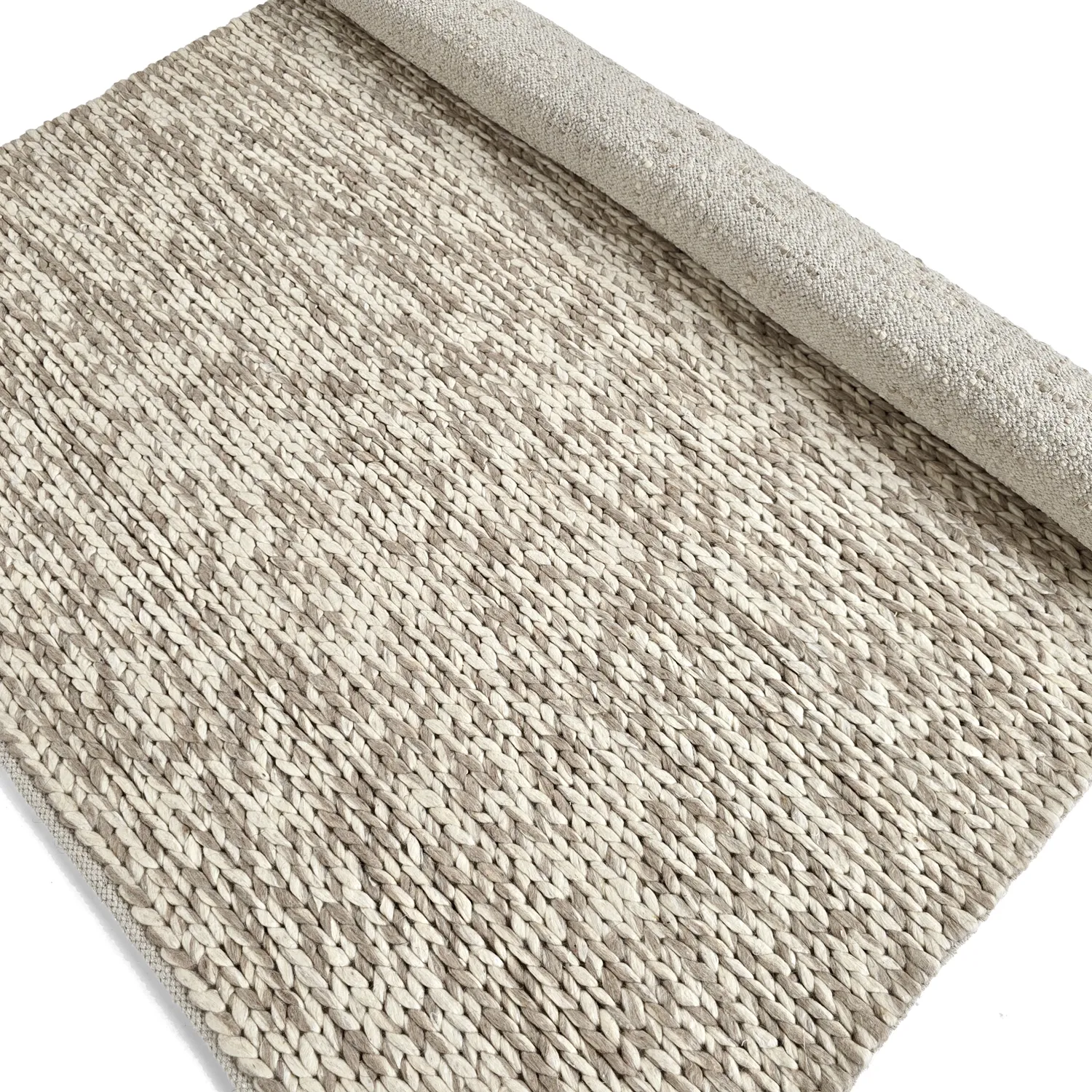 Tappeto In Lana - Talvia Braided Wool (natura)