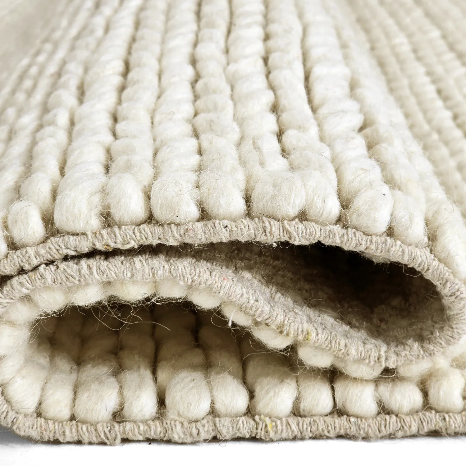 Tappeto In Lana - Talvia Braided Wool (bianco)
