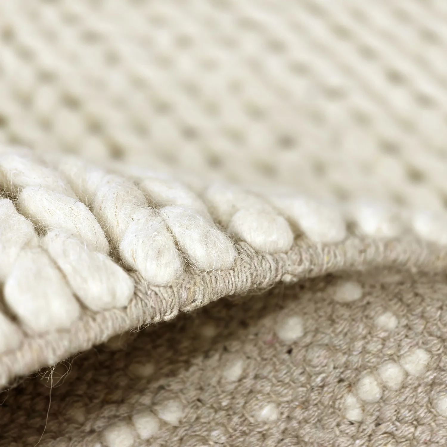 Tappeto In Lana - Talvia Braided Wool (bianco)