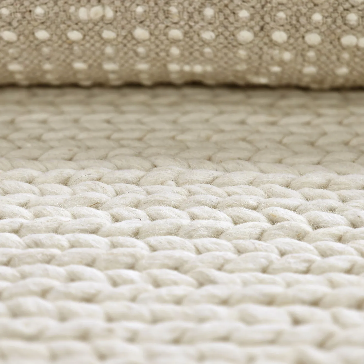 Tappeto In Lana - Talvia Braided Wool (bianco)