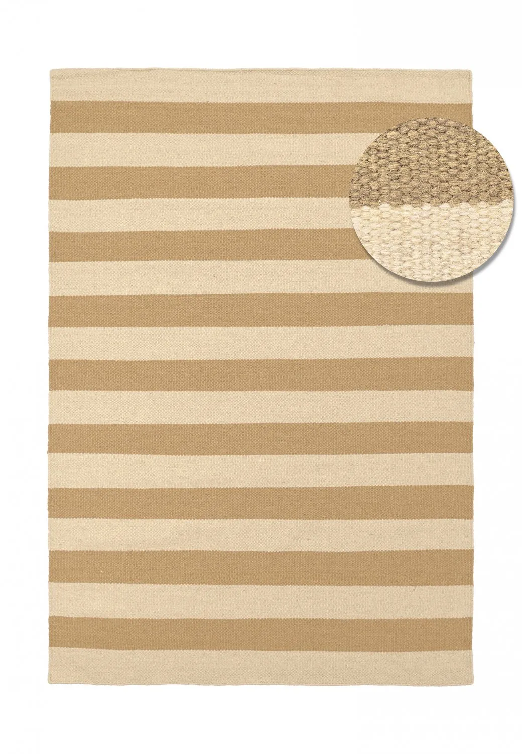 Tappeto In Lana - Torquay (bianco/beige)