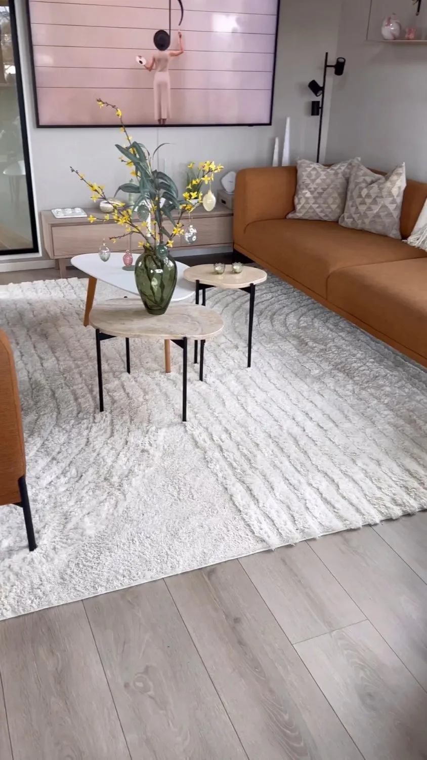 Tappeto A Pelo Lungo - Evora (offwhite)