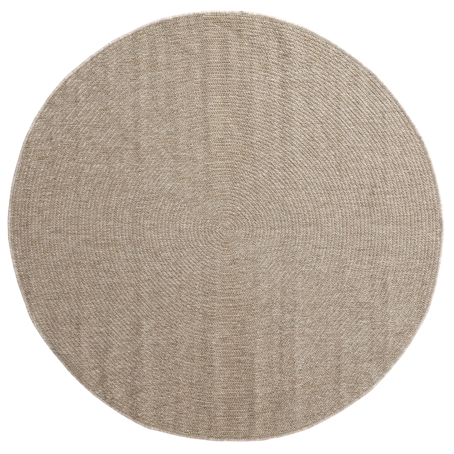 Tappeto rotondo - Indoor/Outdoor Arlo (beige)