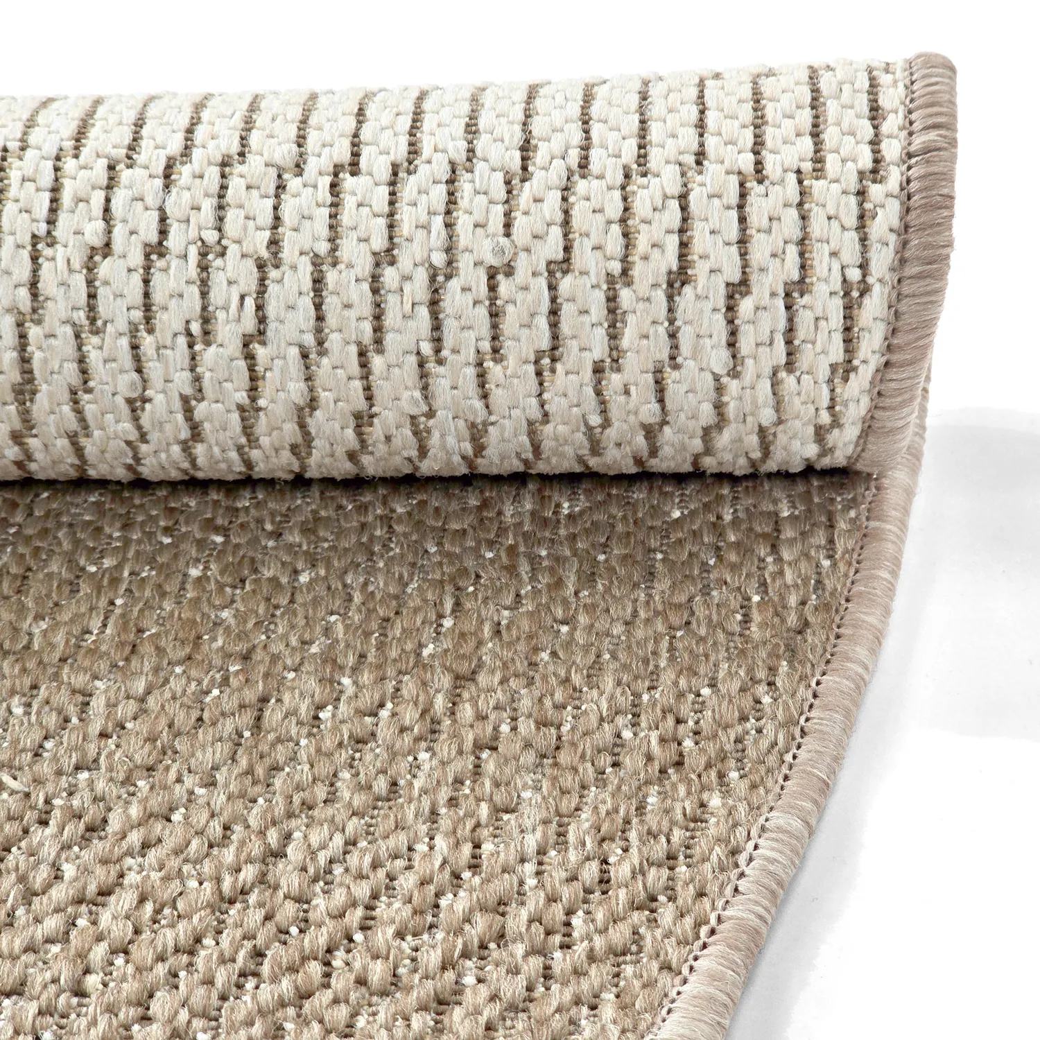 Tappeto rotondo - Indoor/Outdoor Arlo (beige)