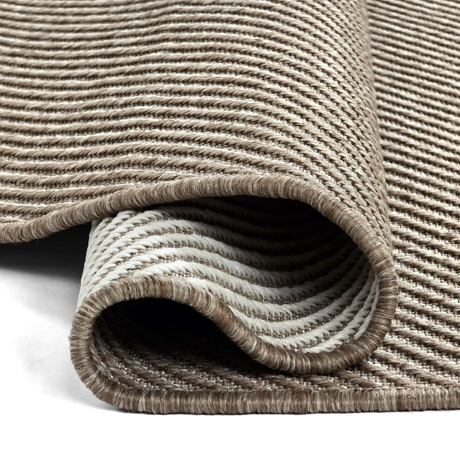 Tappeto rotondo - Indoor/Outdoor Bennett (beige)